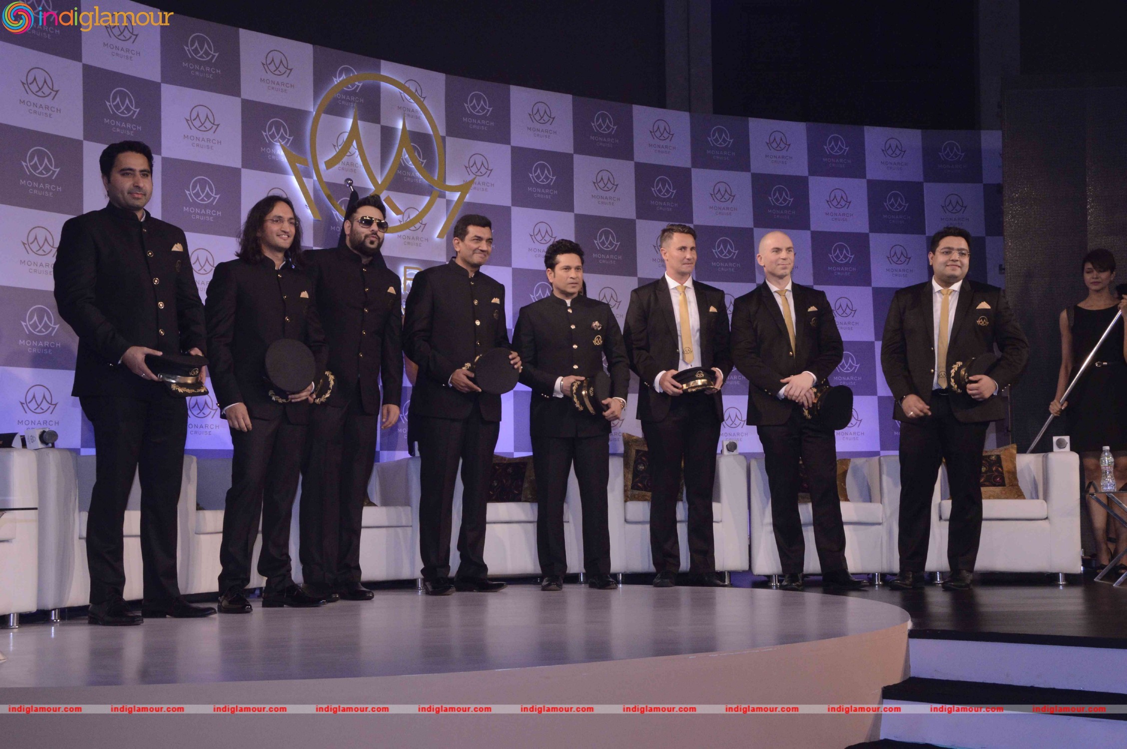 Sachin Tendulkar Unveils Monarch's Cricket and Bollywood Cruise Event hd photo