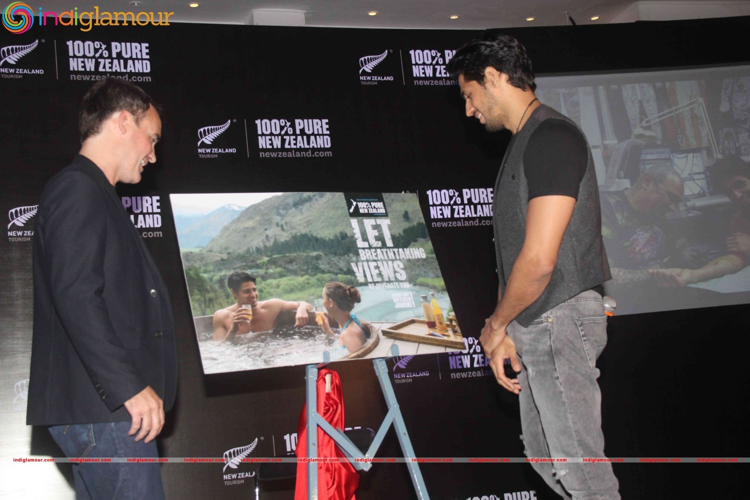 Sidharth Malhotra Unveils New Campaign for New Zealand Tourism Event hd photo