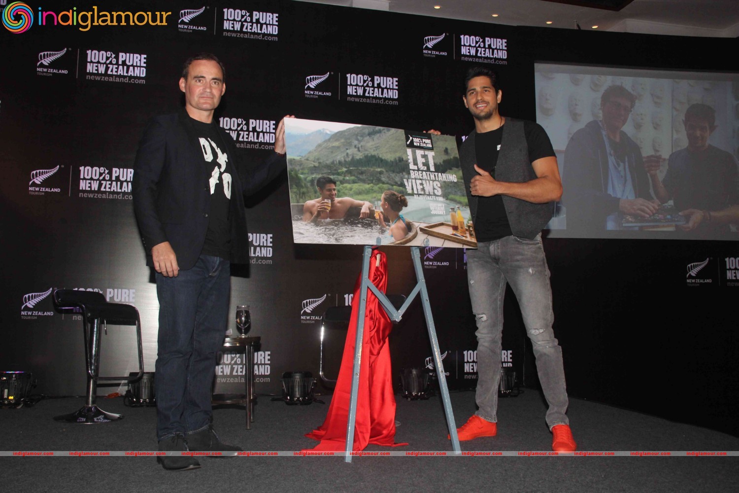 Sidharth Malhotra Unveils New Campaign for New Zealand Tourism Event hd photo