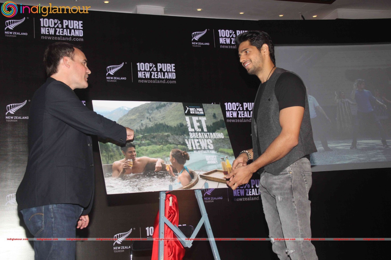 Sidharth Malhotra Unveils New Campaign for New Zealand Tourism Event hd photo