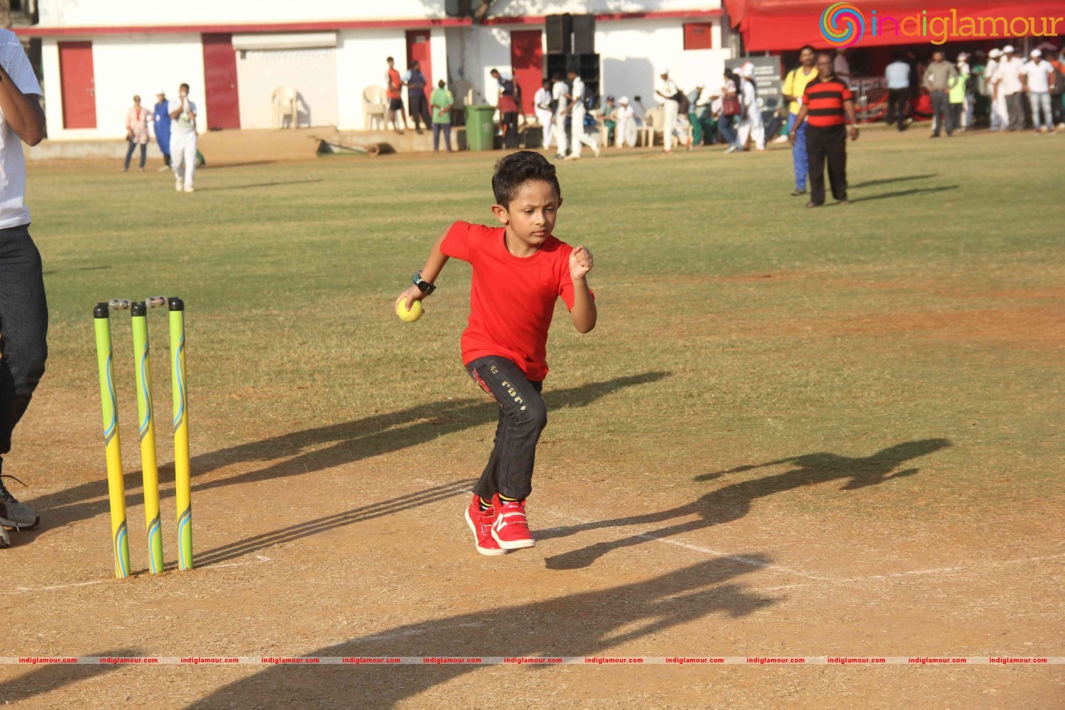 Suniel Shetty, Athiya participate Vishesh Cup Cricket Match Event hd photo
