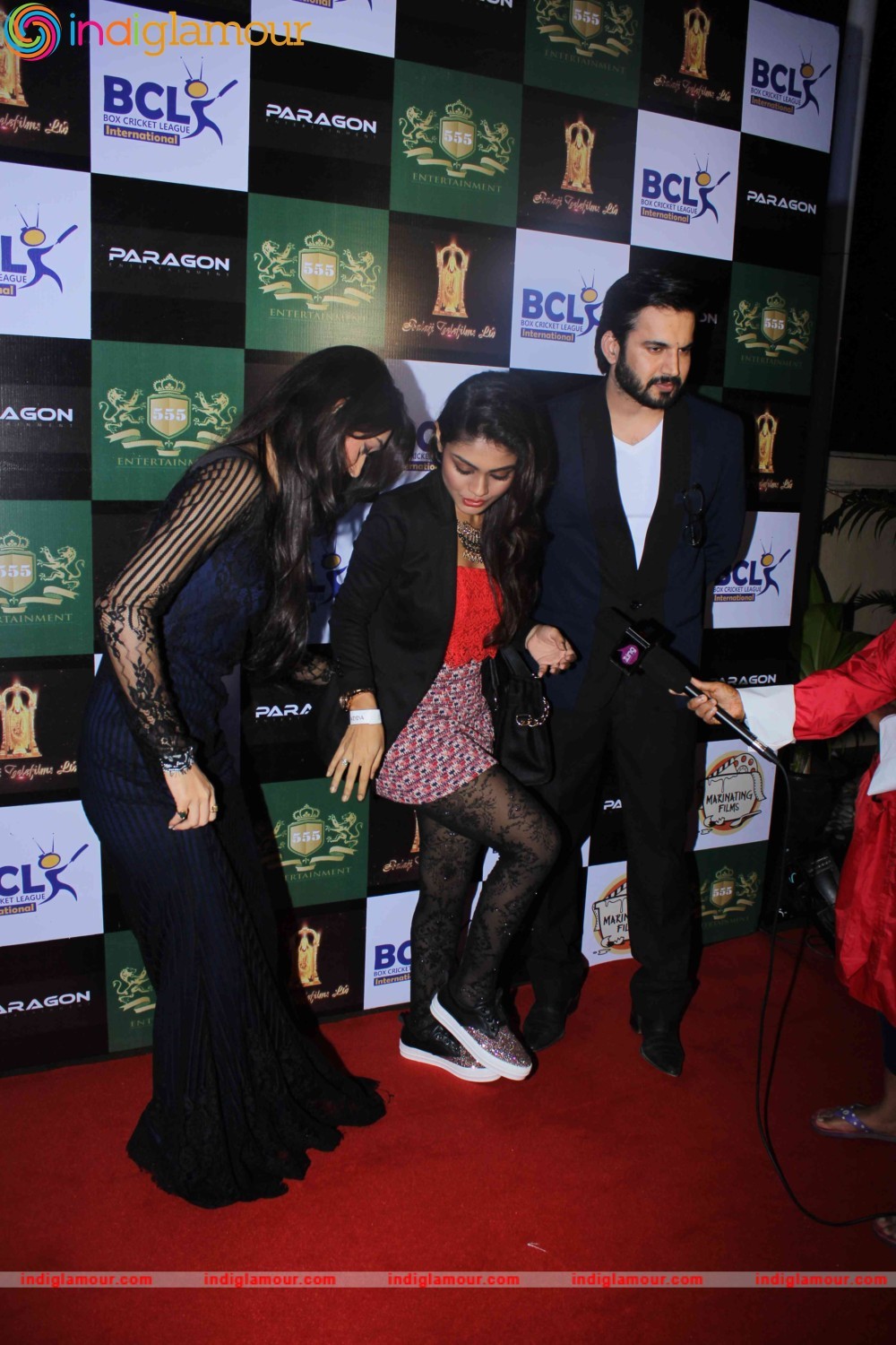Red Carpet of Box Cricket League 2016 Event hd photo