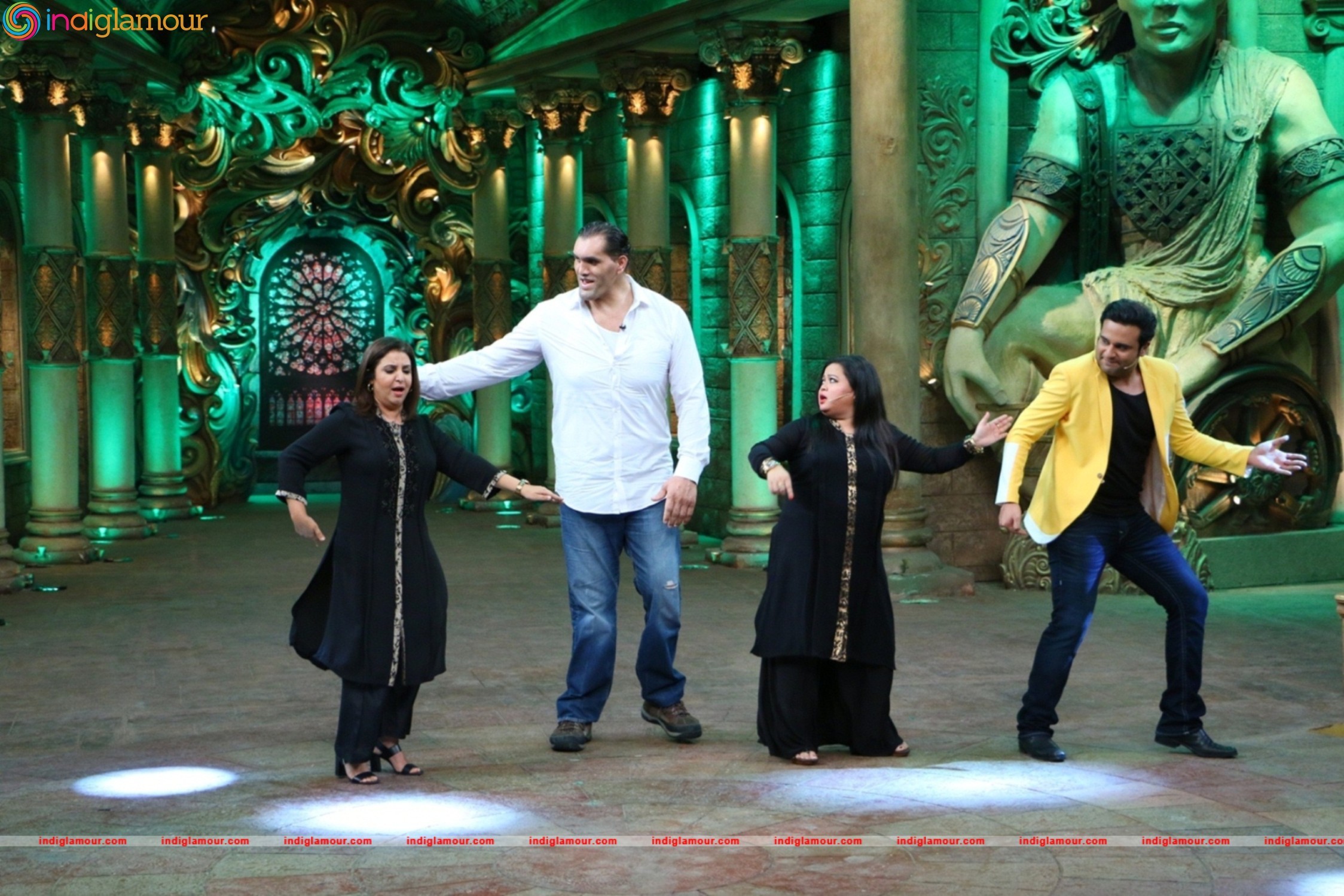 Comedy Nights Bachao with Farah Khan and Great Khali Event hd photo