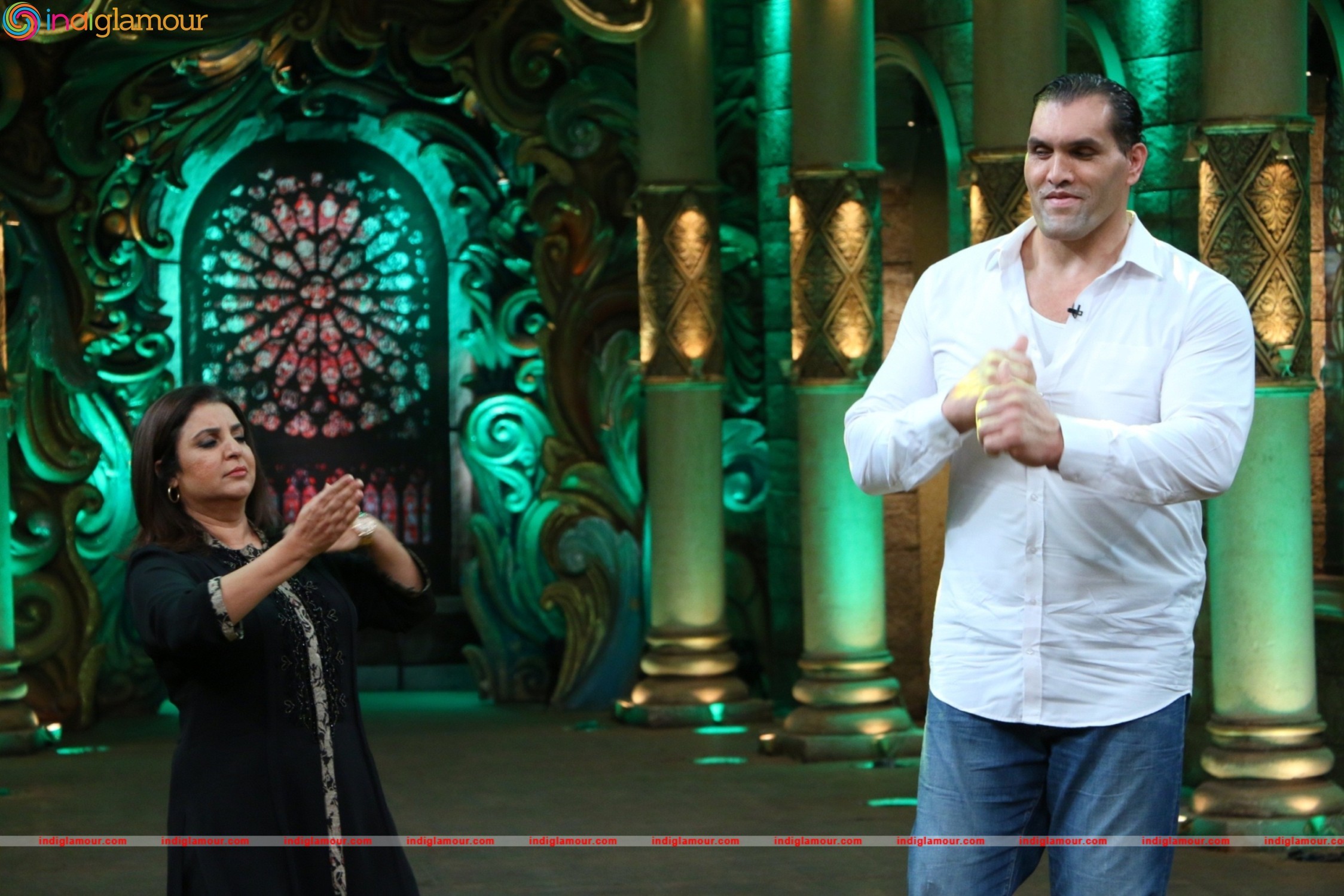 Comedy Nights Bachao with Farah Khan and Great Khali Event hd photo