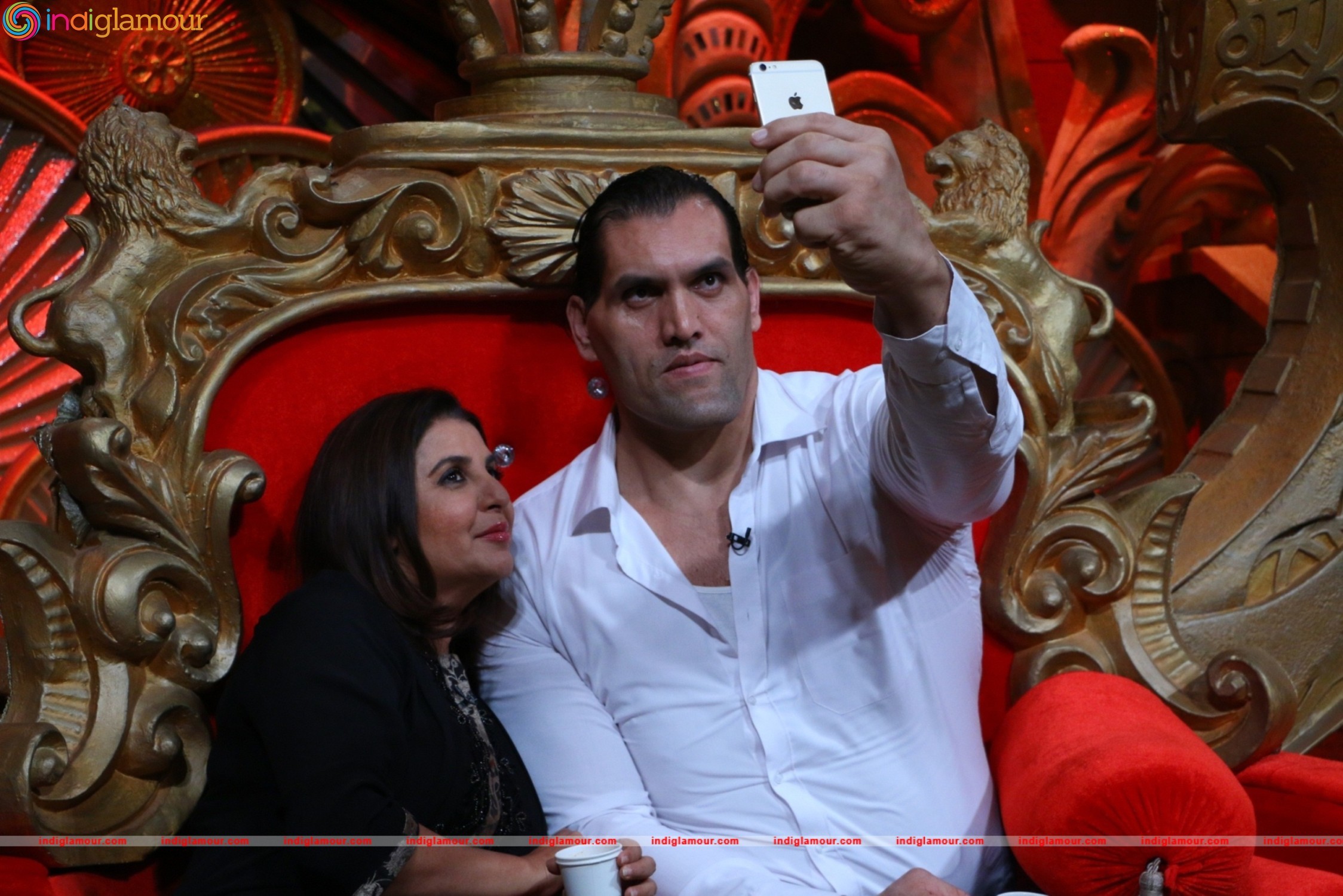 Comedy Nights Bachao with Farah Khan and Great Khali Event hd photo