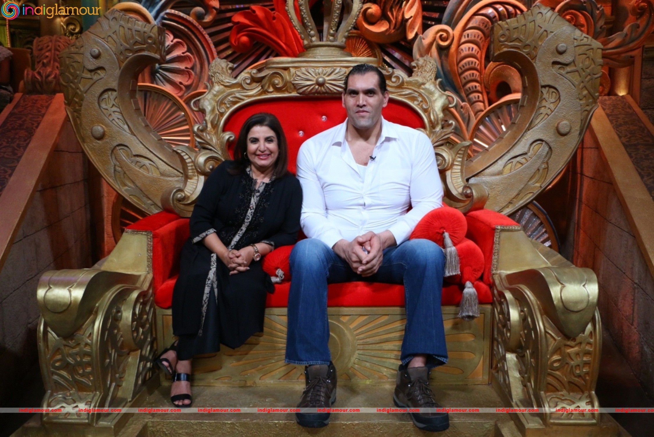 Comedy Nights Bachao with Farah Khan and Great Khali Event hd photo