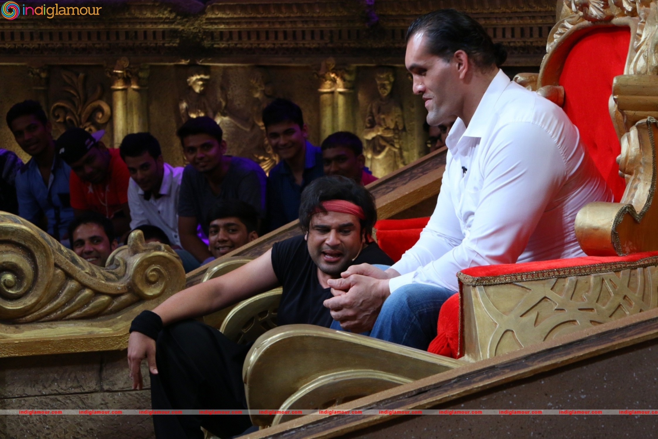 Comedy Nights Bachao with Farah Khan and Great Khali Event hd photo