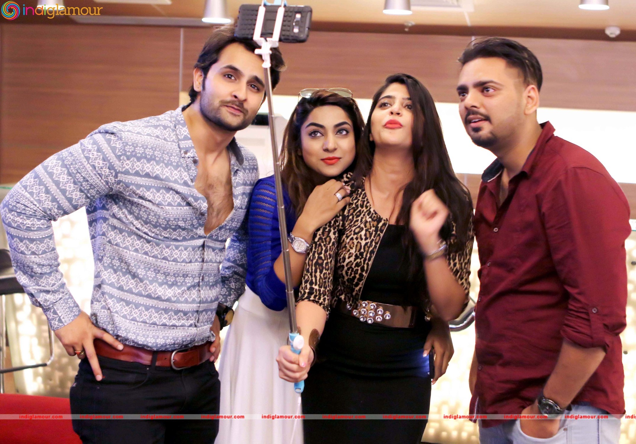 Promotion of Hindi Film Love Ke Funday at Pune Event hd photo