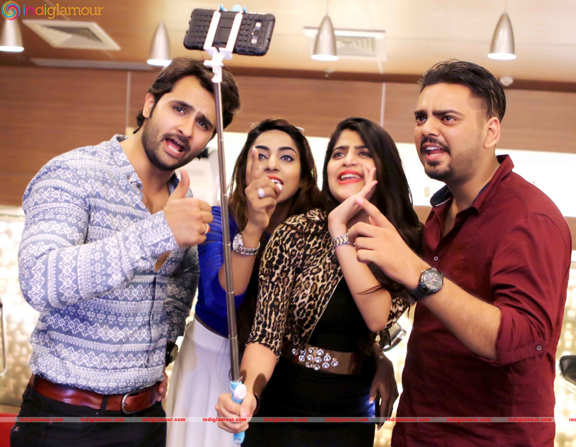 Promotion of Hindi Film Love Ke Funday at Pune Event hd photo