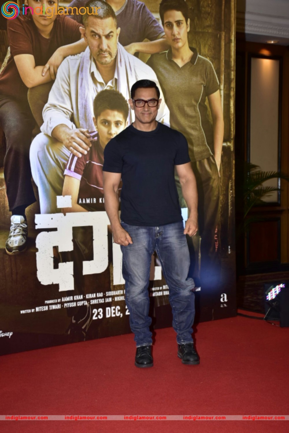Poster Launch of Film Dangal Event hd photo