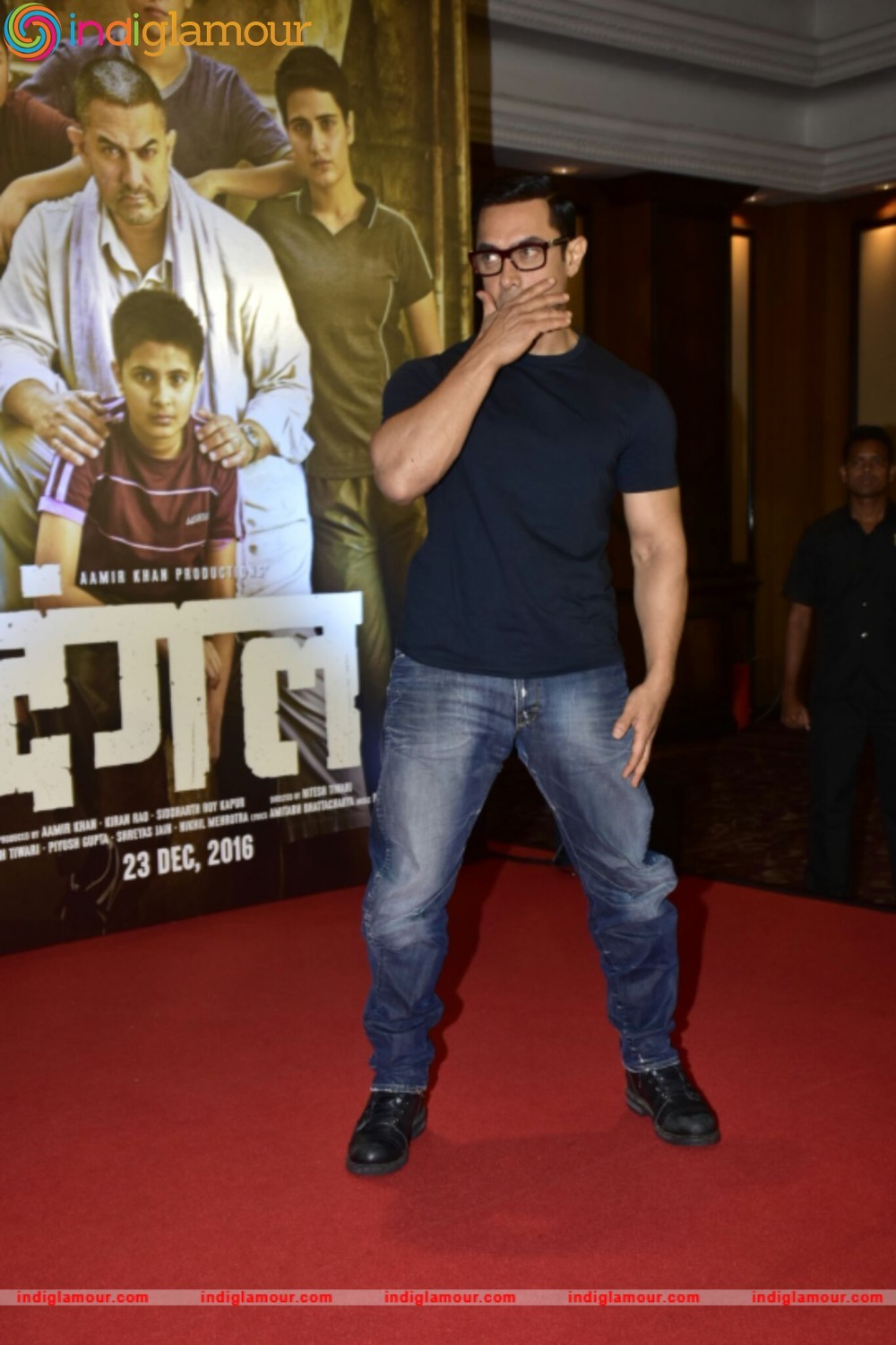 Poster Launch of Film Dangal Event hd photo