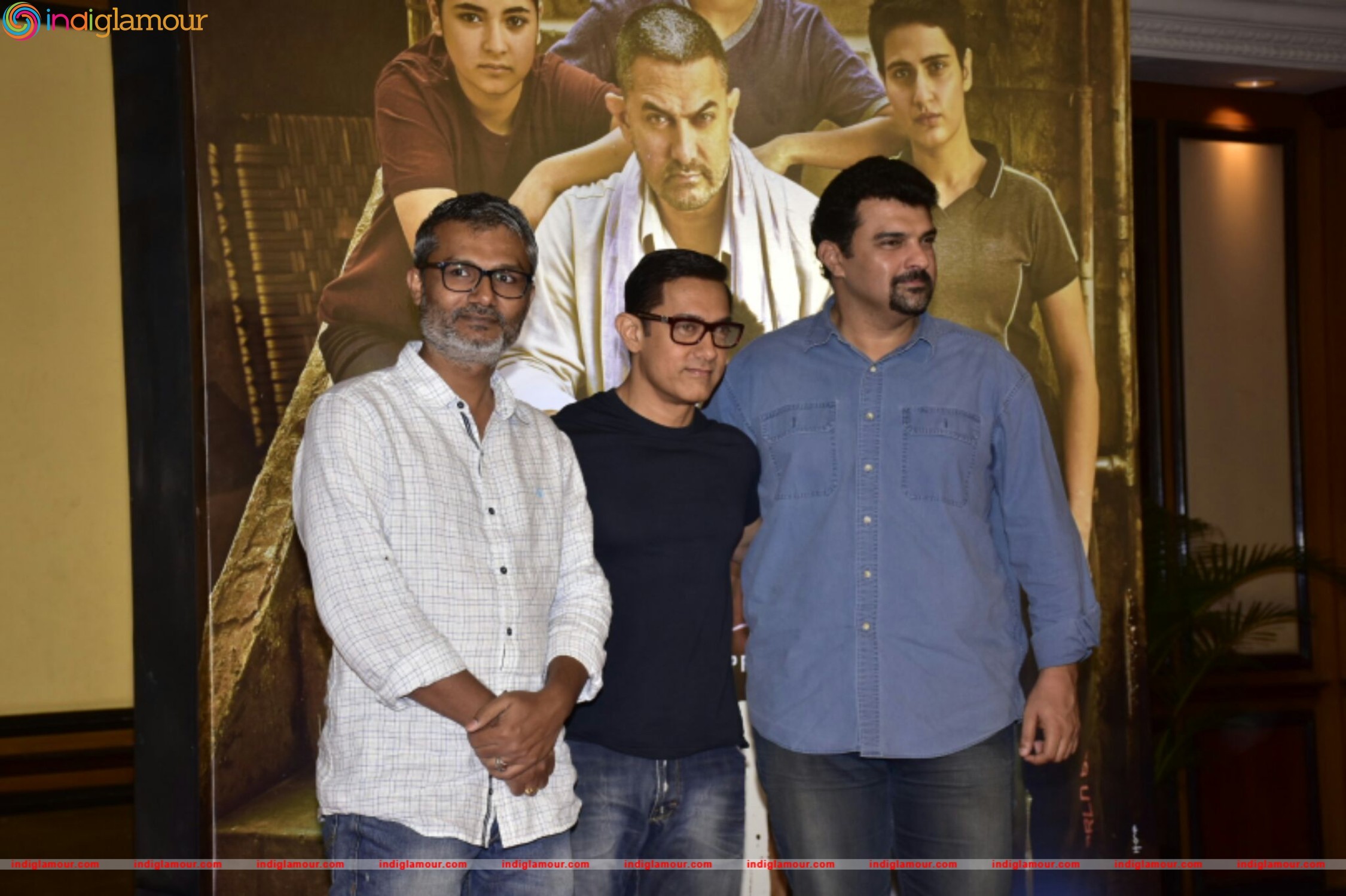 Poster Launch of Film Dangal Event hd photo