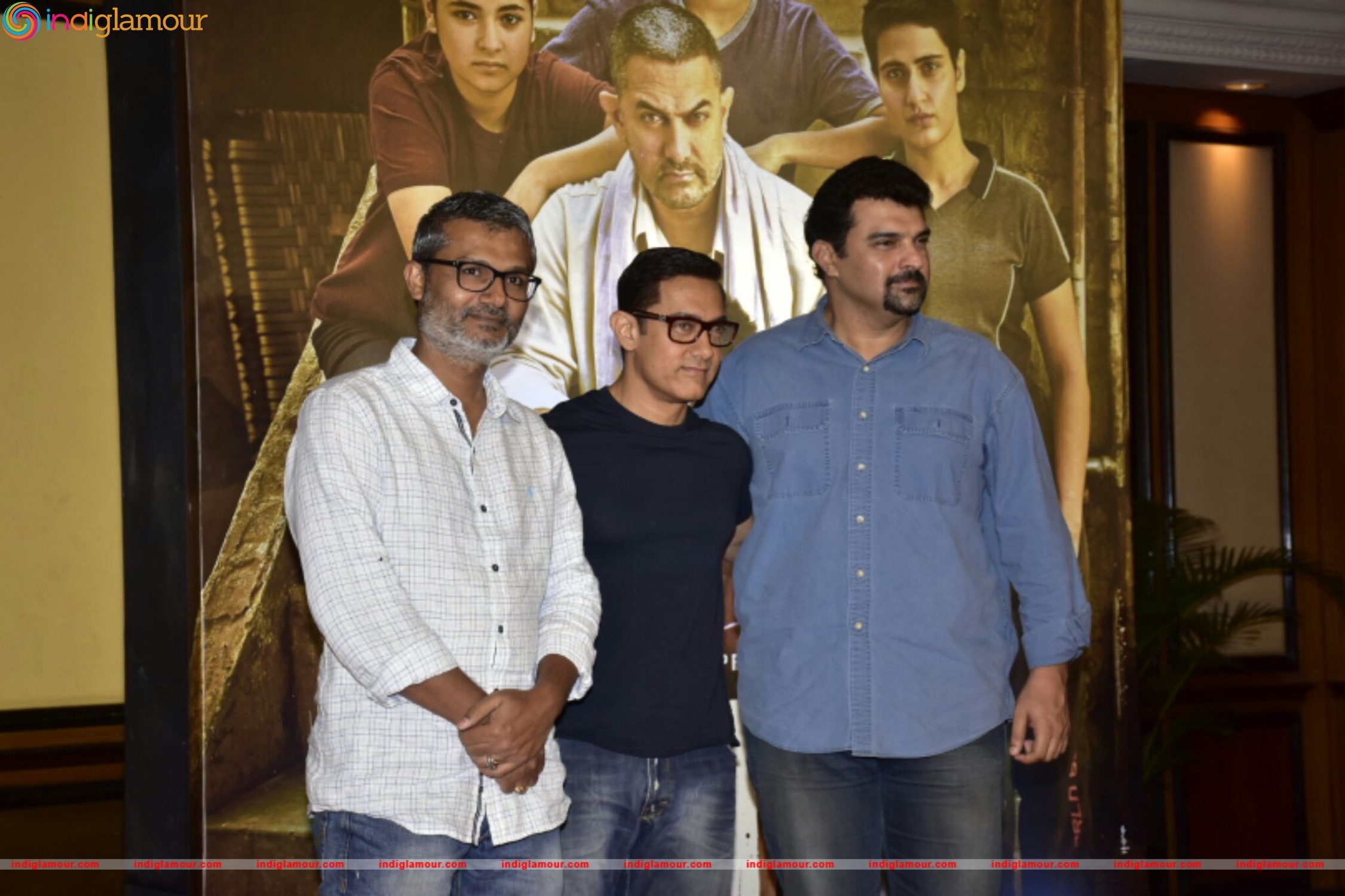 Poster Launch of Film Dangal Event hd photo