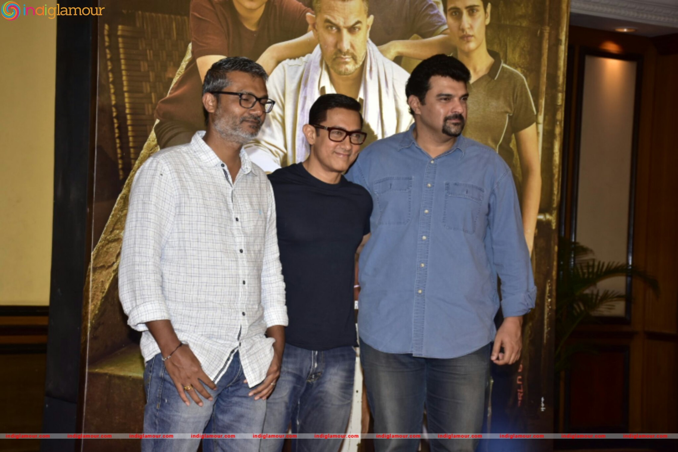 Poster Launch of Film Dangal Event hd photo
