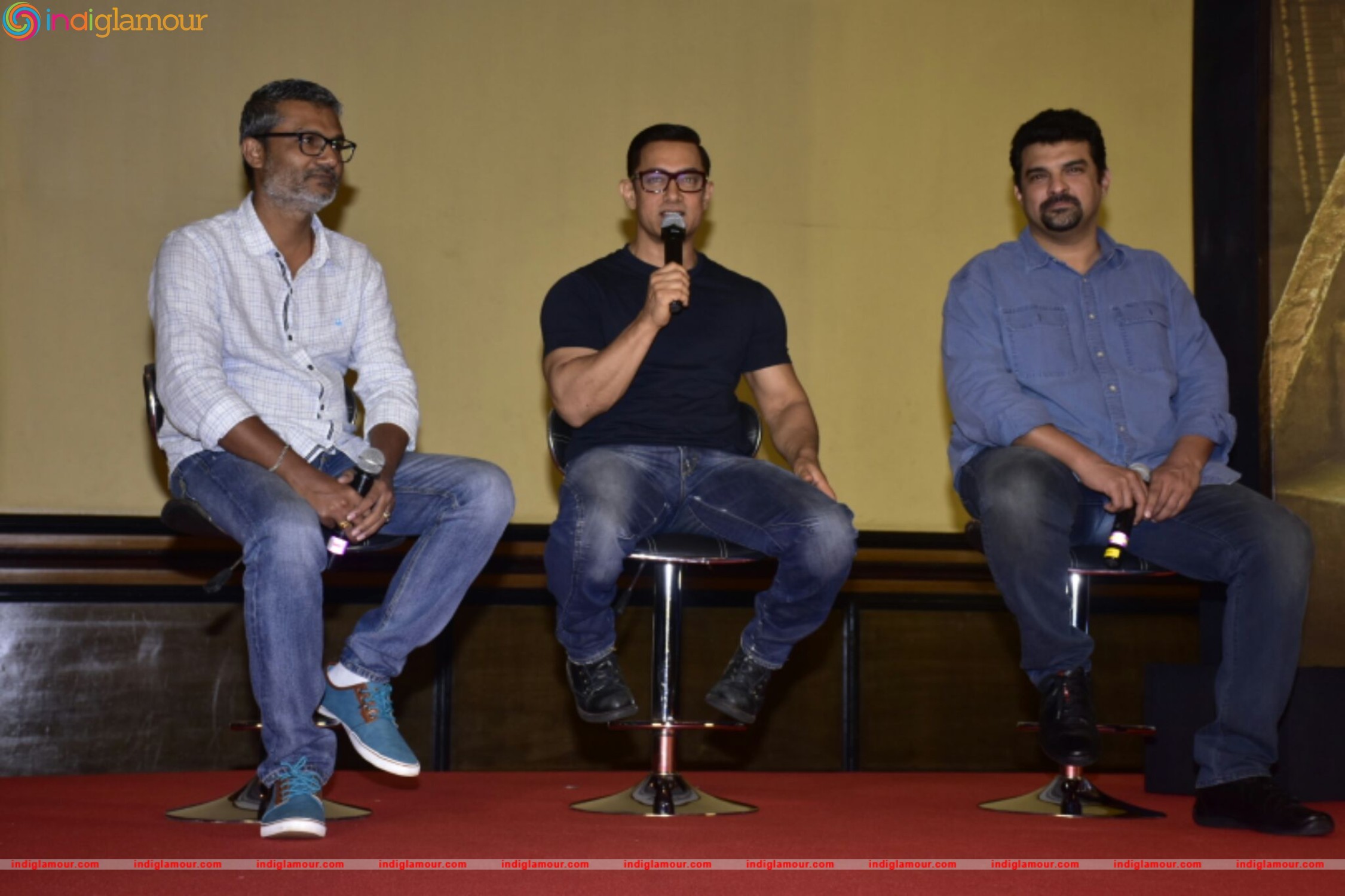 Poster Launch of Film Dangal Event hd photo