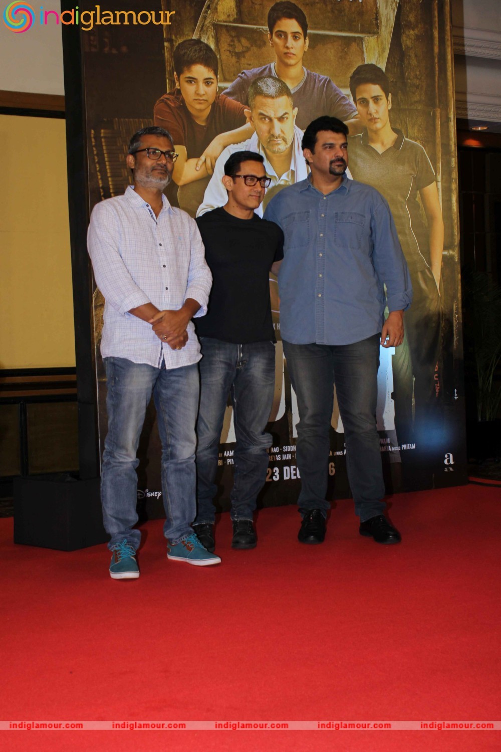 Poster Launch of Film Dangal Event hd photo