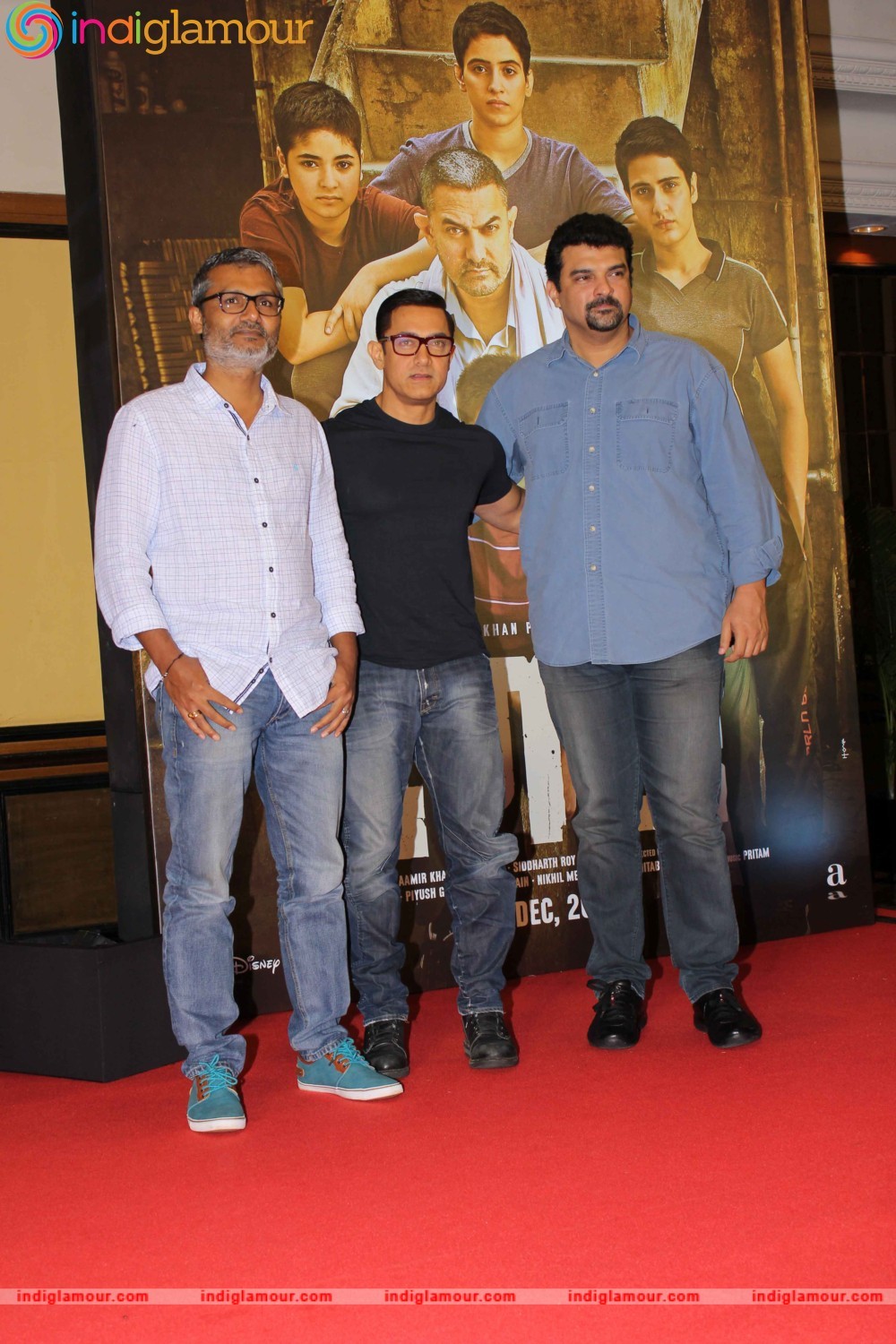 Poster Launch of Film Dangal Event hd photo