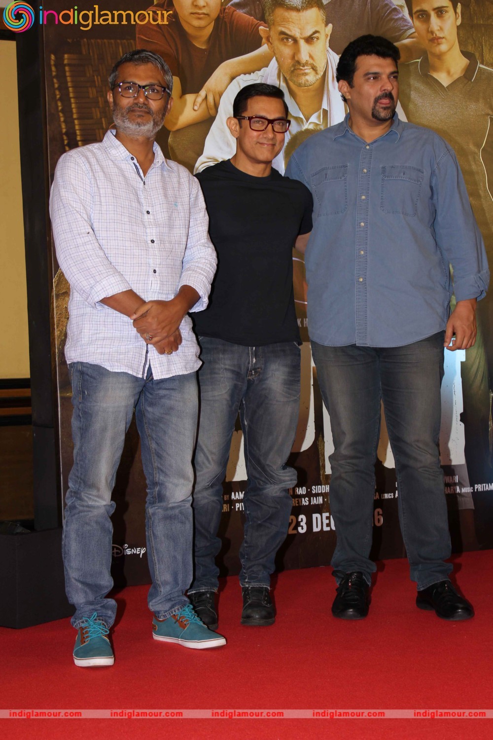 Poster Launch of Film Dangal Event hd photo