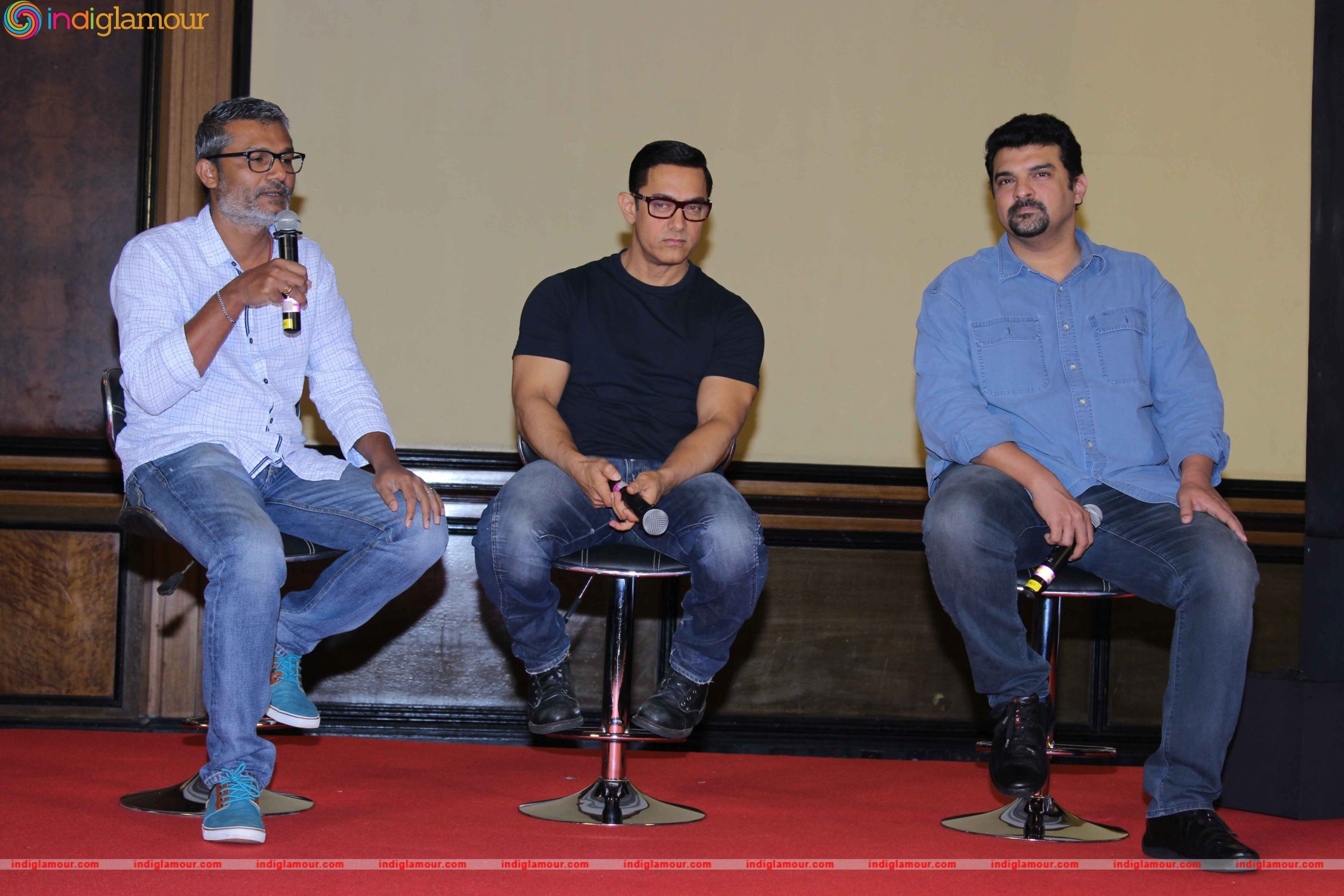 Poster Launch of Film Dangal Event hd photo