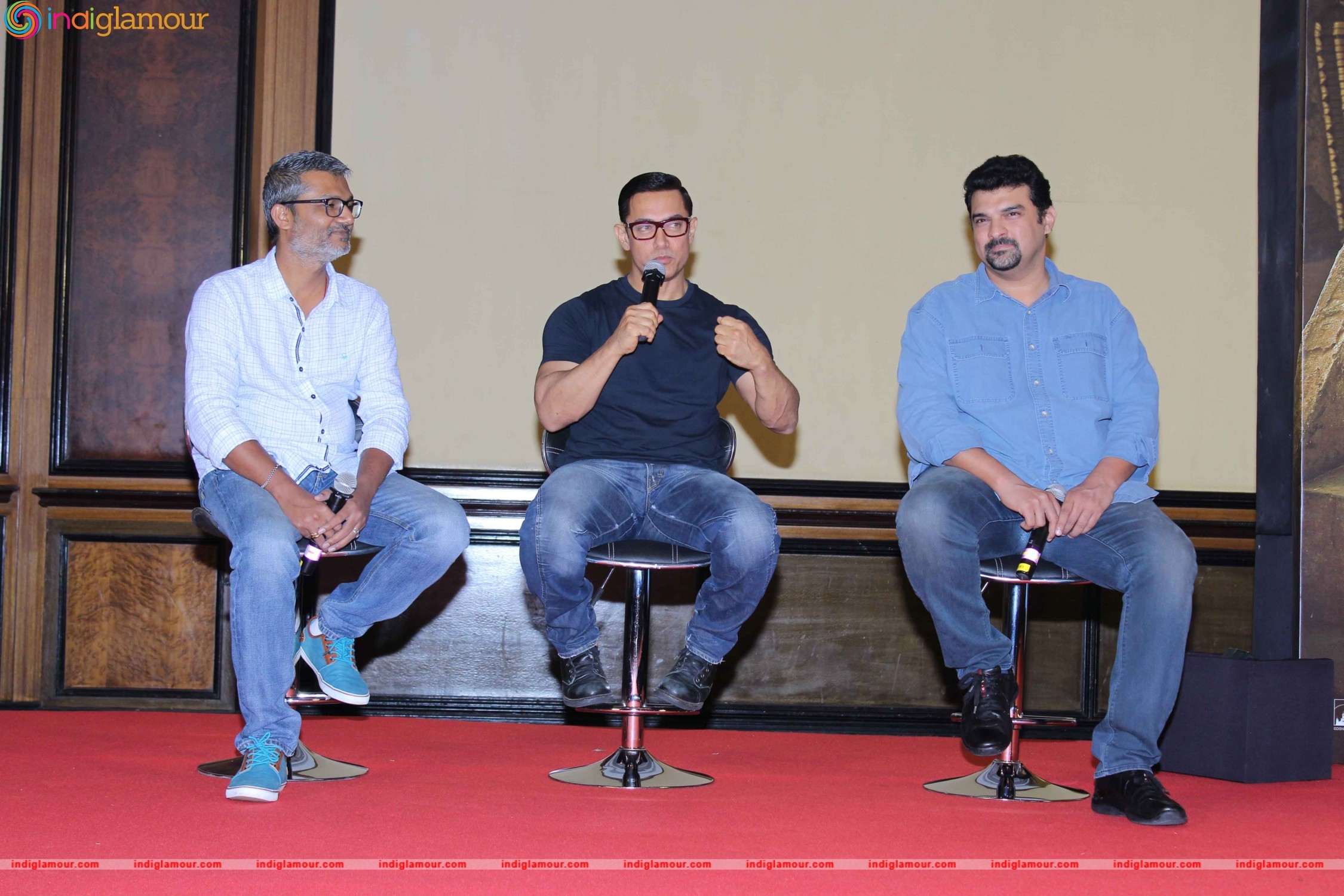 Poster Launch of Film Dangal Event hd photo