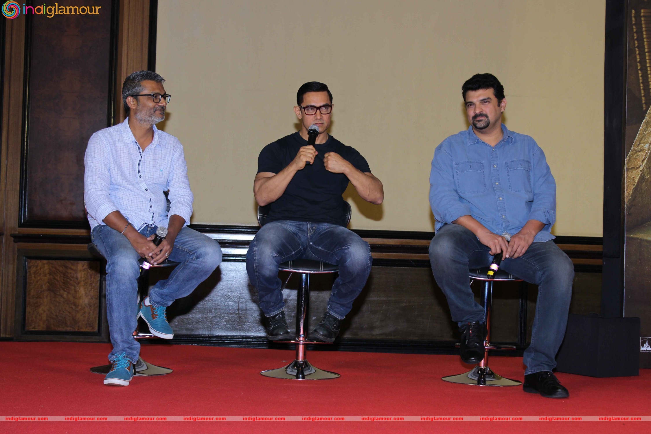 Poster Launch of Film Dangal Event hd photo