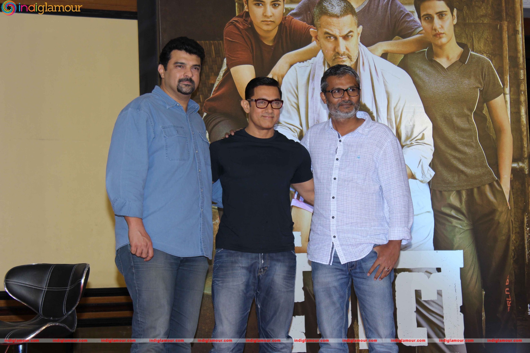 Poster Launch of Film Dangal Event hd photo