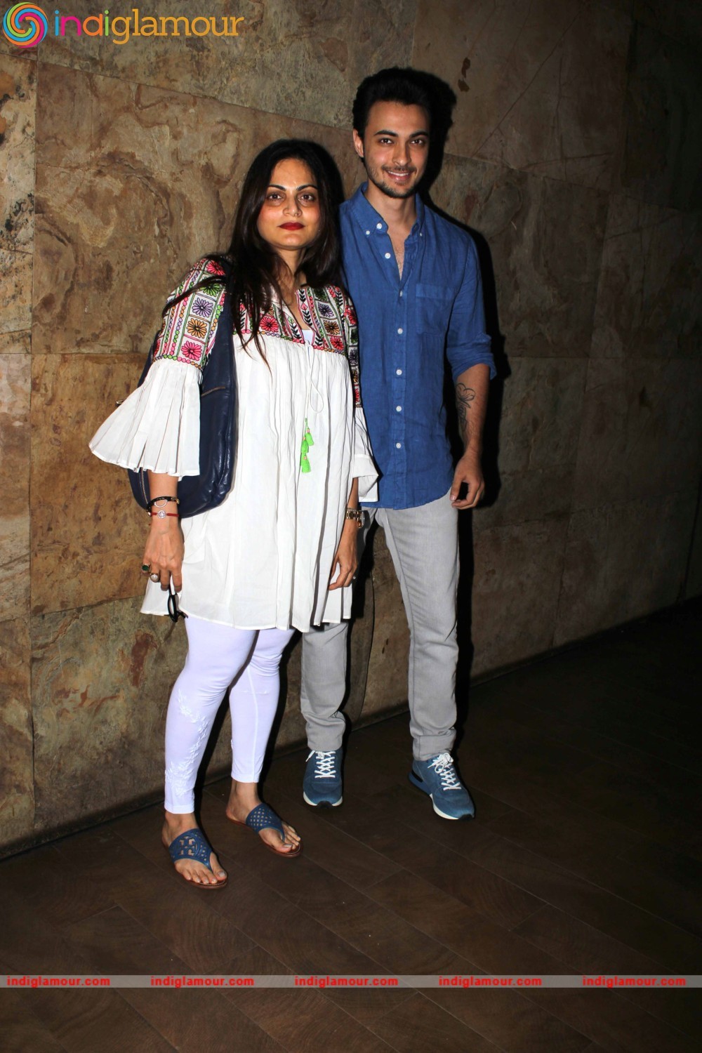 Sultan Screening with Salman Khan and his Family at Lightbox Event hd photo
