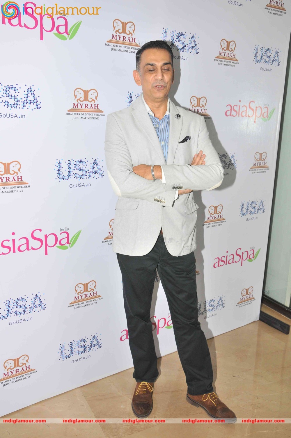 Gauhar Khan Unveils Asia Spa India Magazine July Cover Issue Event hd photo