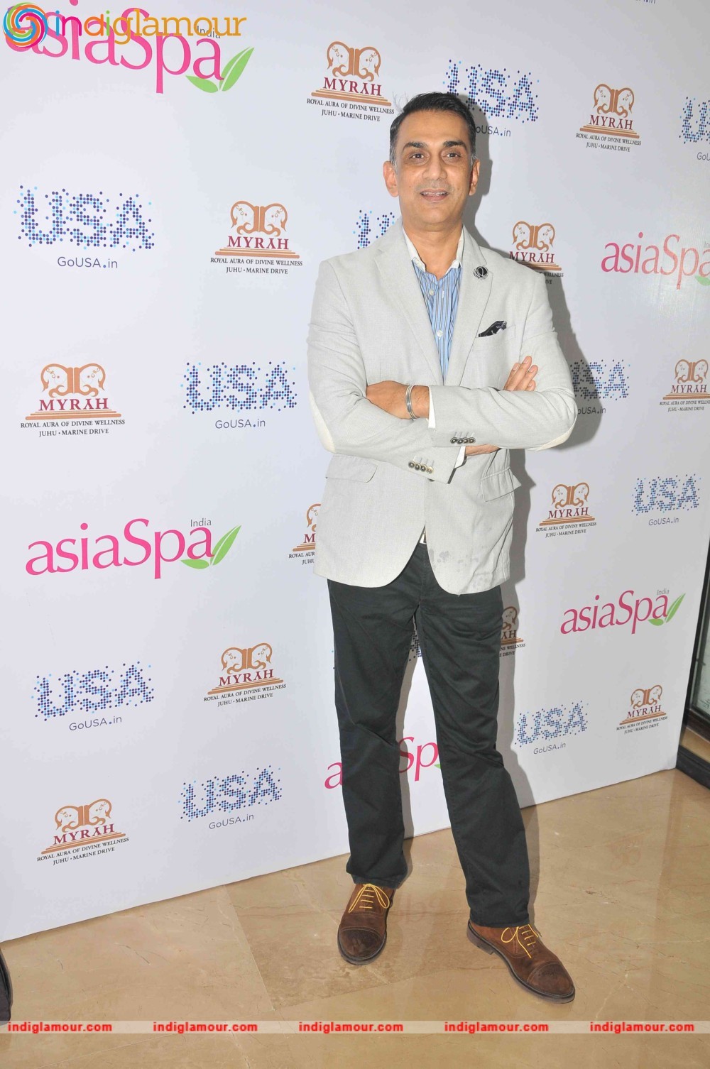 Gauhar Khan Unveils Asia Spa India Magazine July Cover Issue Event hd photo