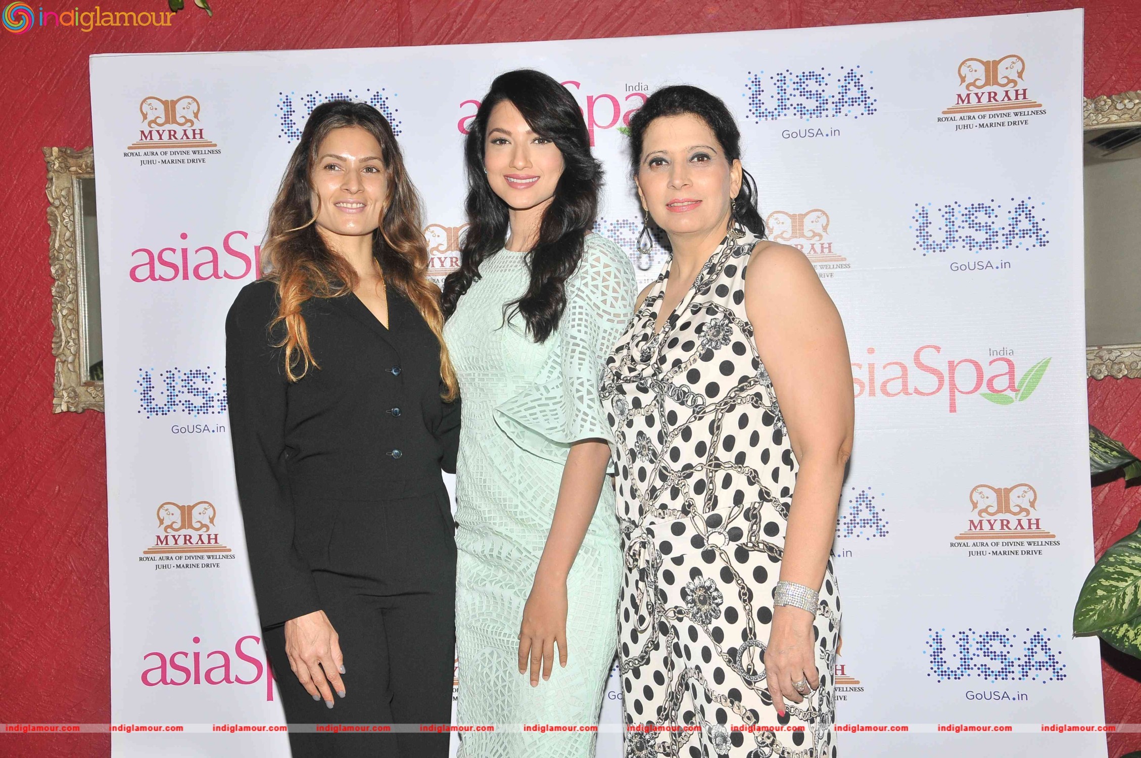 Gauhar Khan Unveils Asia Spa India Magazine July Cover Issue Event hd photo