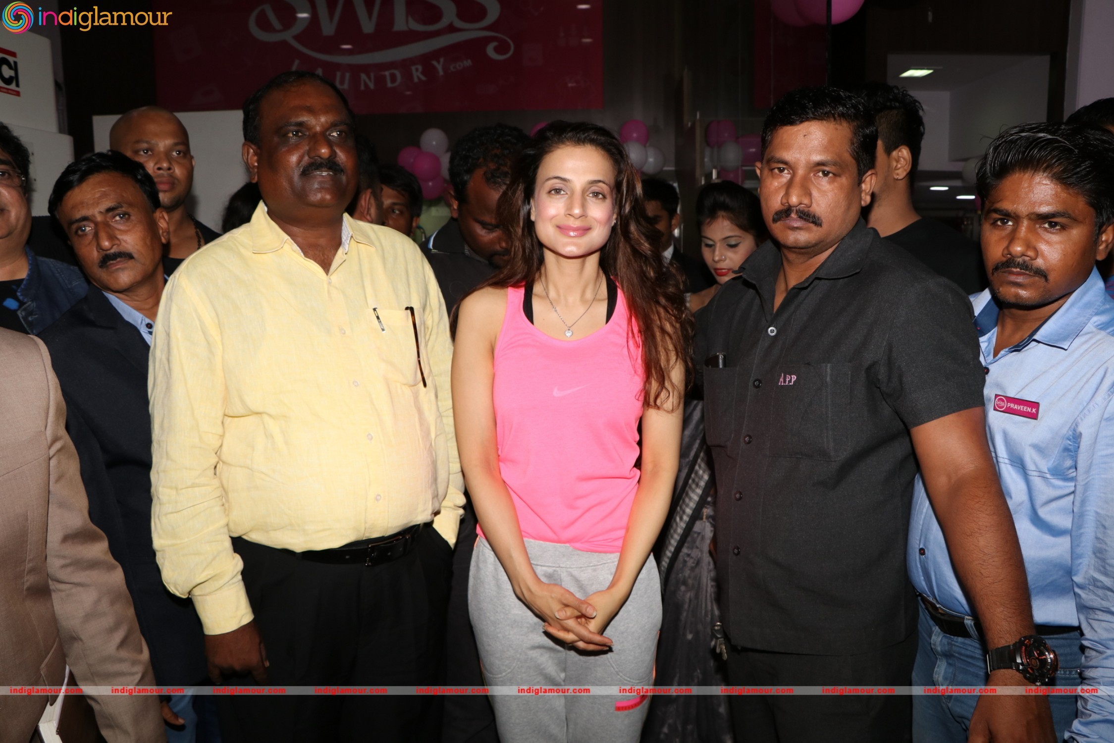 Ameesha Patel Launches The Swiss Laundry Event hd photo