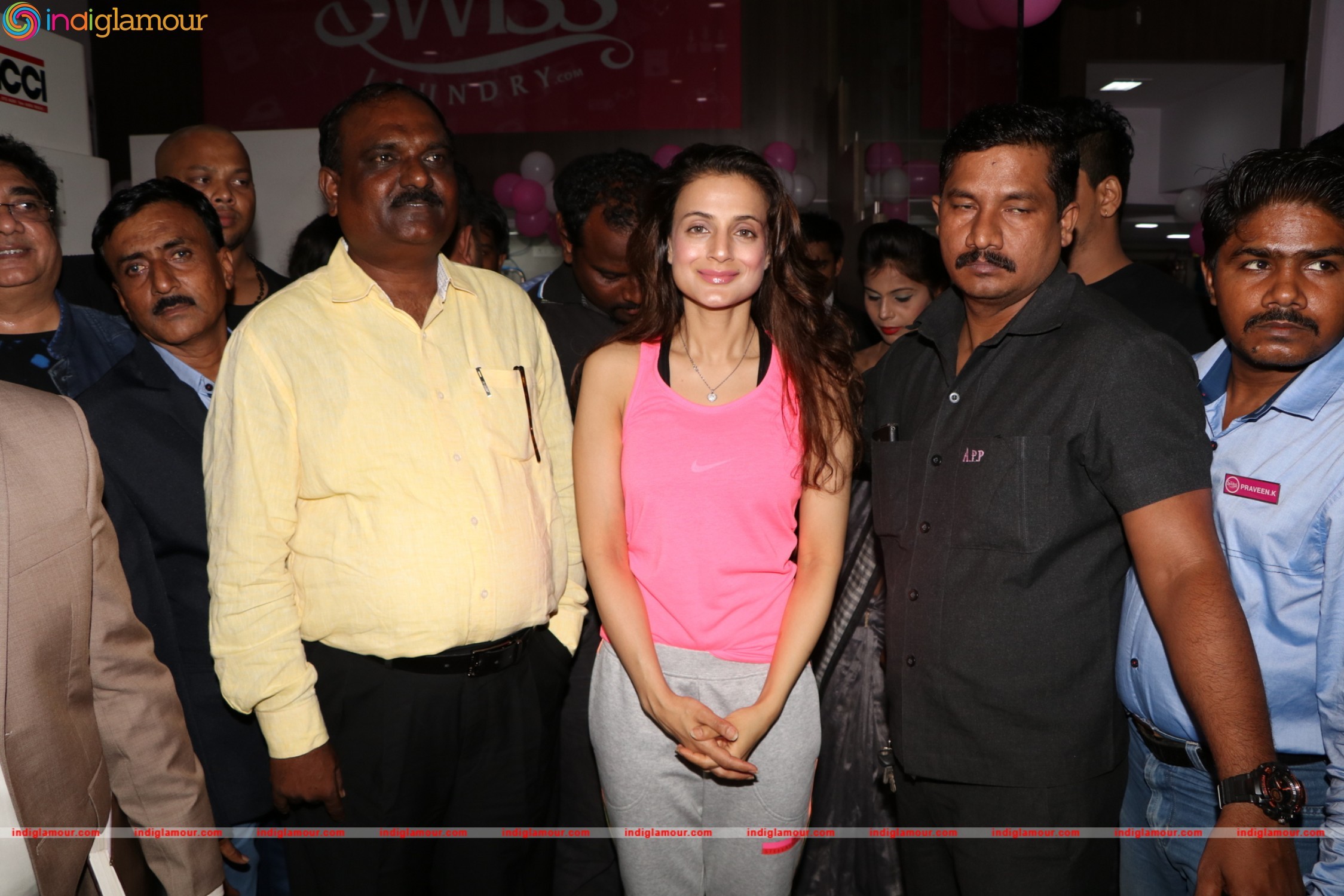 Ameesha Patel Launches The Swiss Laundry Event hd photo
