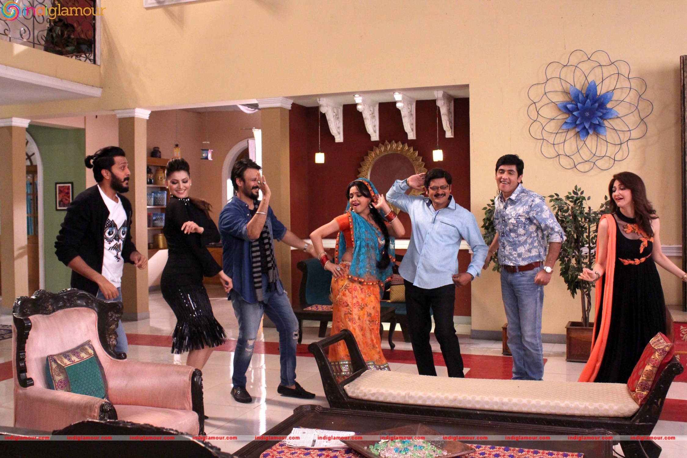Promotion of Film Great Grand Masti 3 On the Sets Serial Bhabi Ji Ghar Par Hain Event hd photo