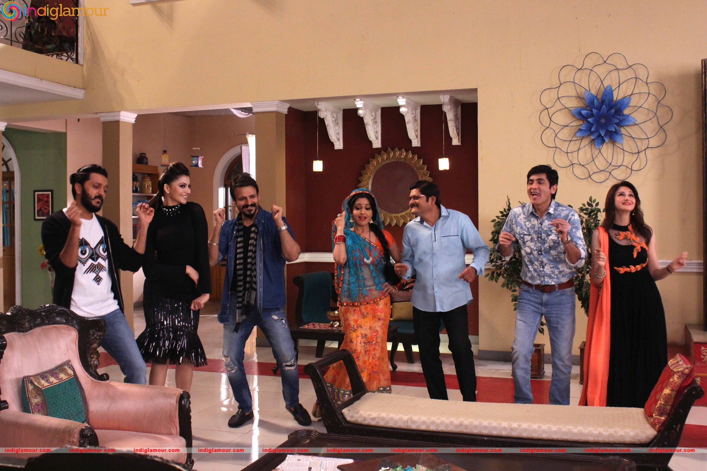 Promotion of Film Great Grand Masti 3 On the Sets Serial Bhabi Ji Ghar Par Hain Event hd photo