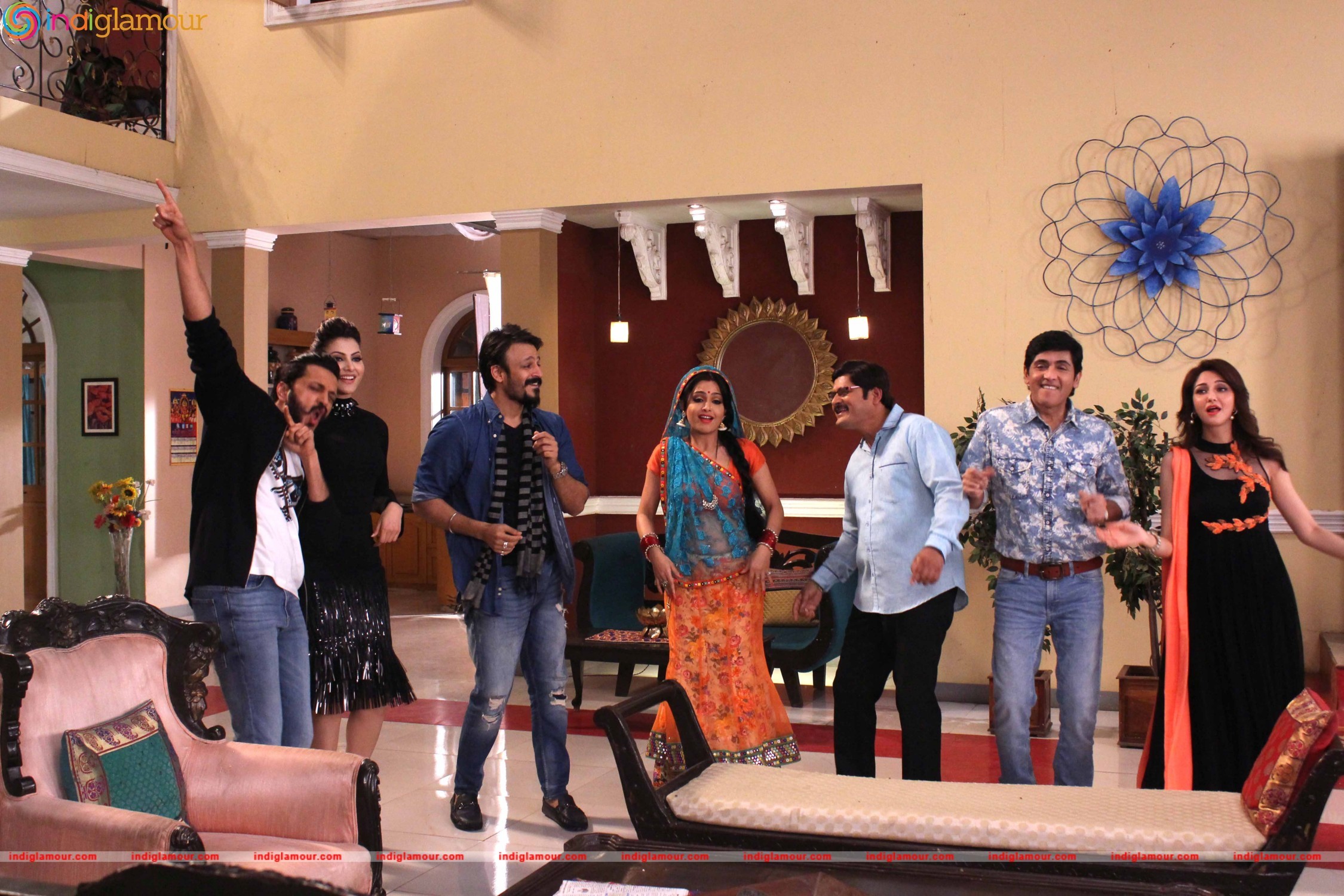 Promotion of Film Great Grand Masti 3 On the Sets Serial Bhabi Ji Ghar Par Hain Event hd photo