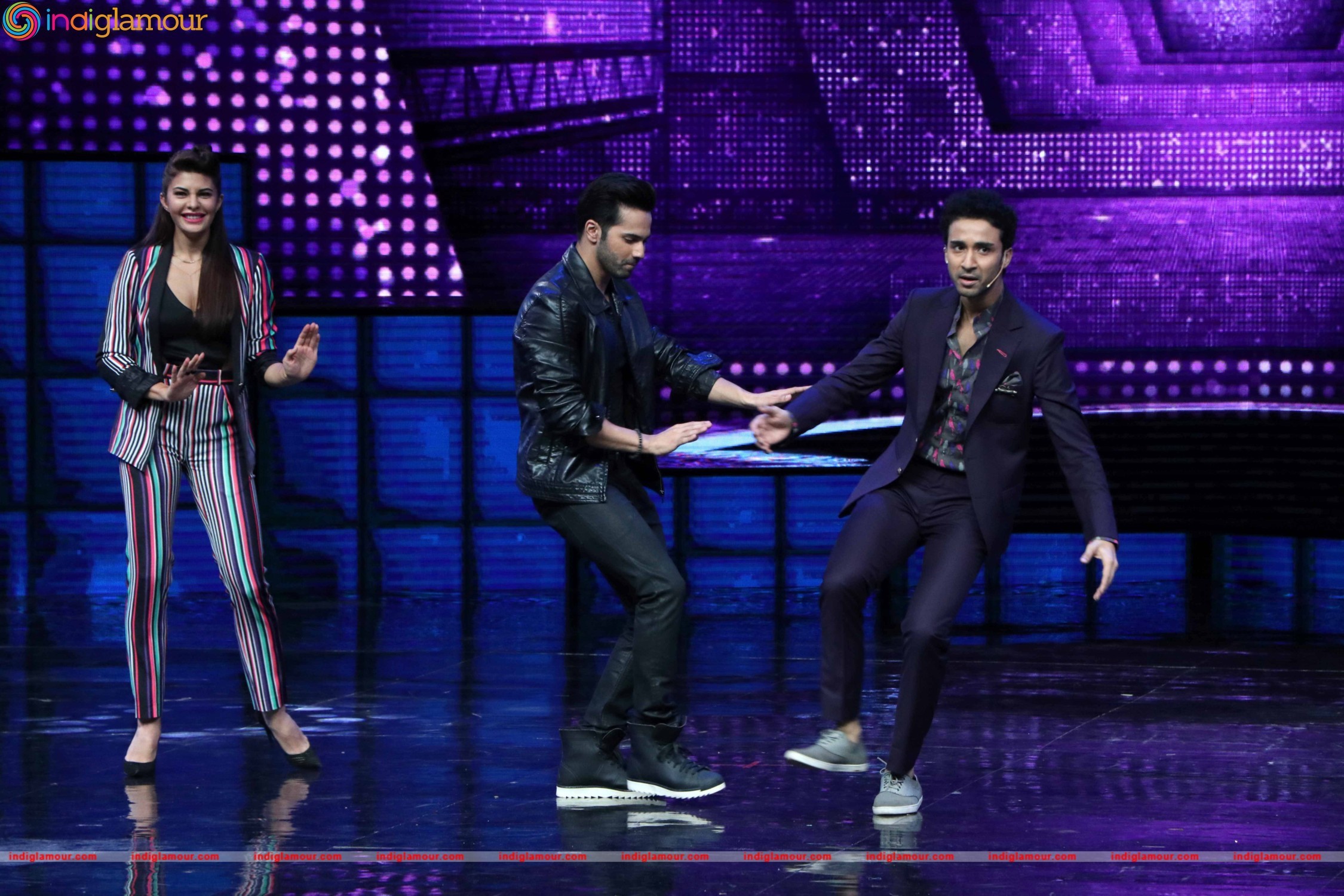 Promotion of Film Dishoom on the Sets of Dance Reality Show Dance Plus Event hd photo