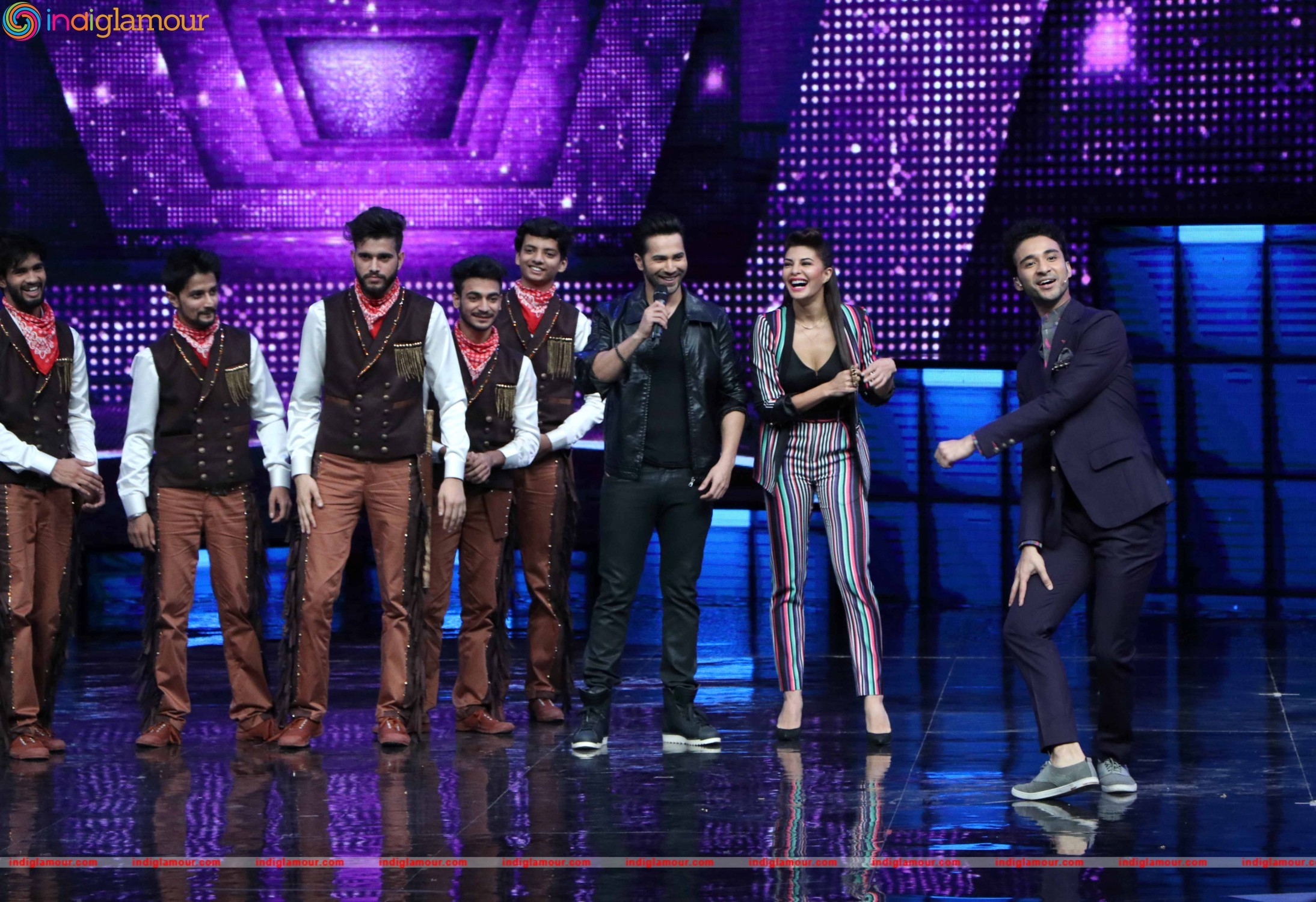 Promotion of Film Dishoom on the Sets of Dance Reality Show Dance Plus Event hd photo