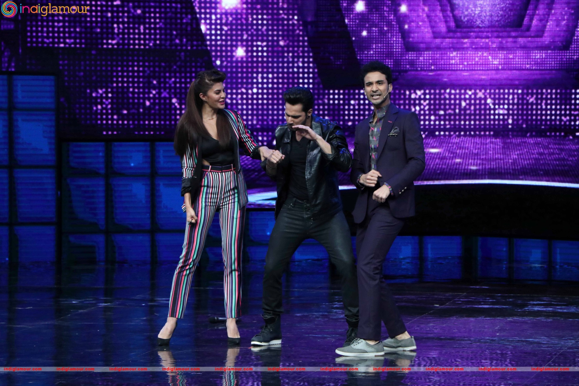Promotion of Film Dishoom on the Sets of Dance Reality Show Dance Plus Event hd photo