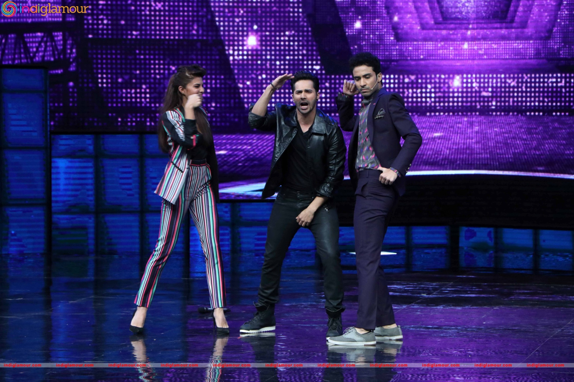 Promotion of Film Dishoom on the Sets of Dance Reality Show Dance Plus Event hd photo