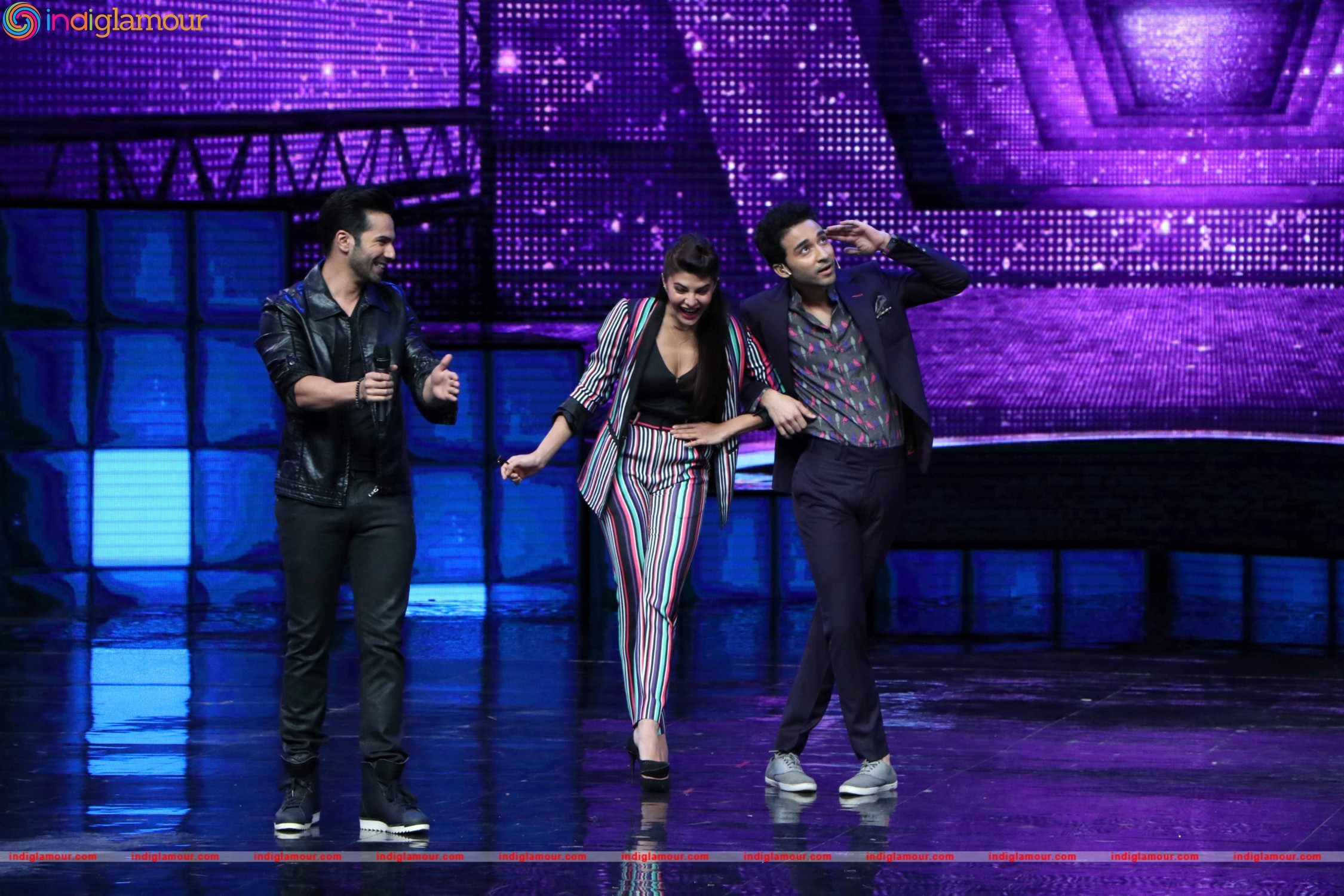 Promotion of Film Dishoom on the Sets of Dance Reality Show Dance Plus Event hd photo
