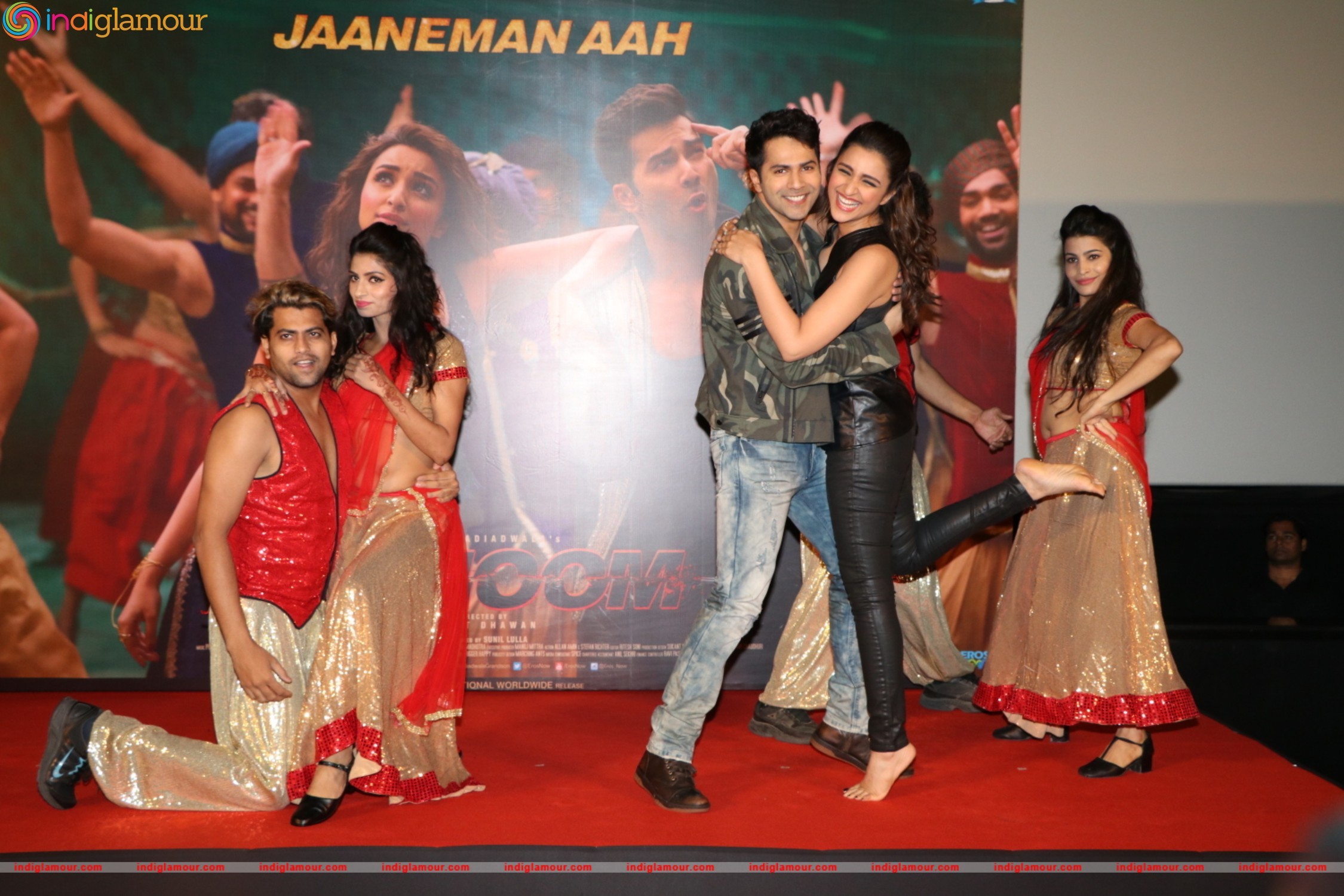 Launch of Song Jaaneman Aah from Film Dishoom Event hd photo