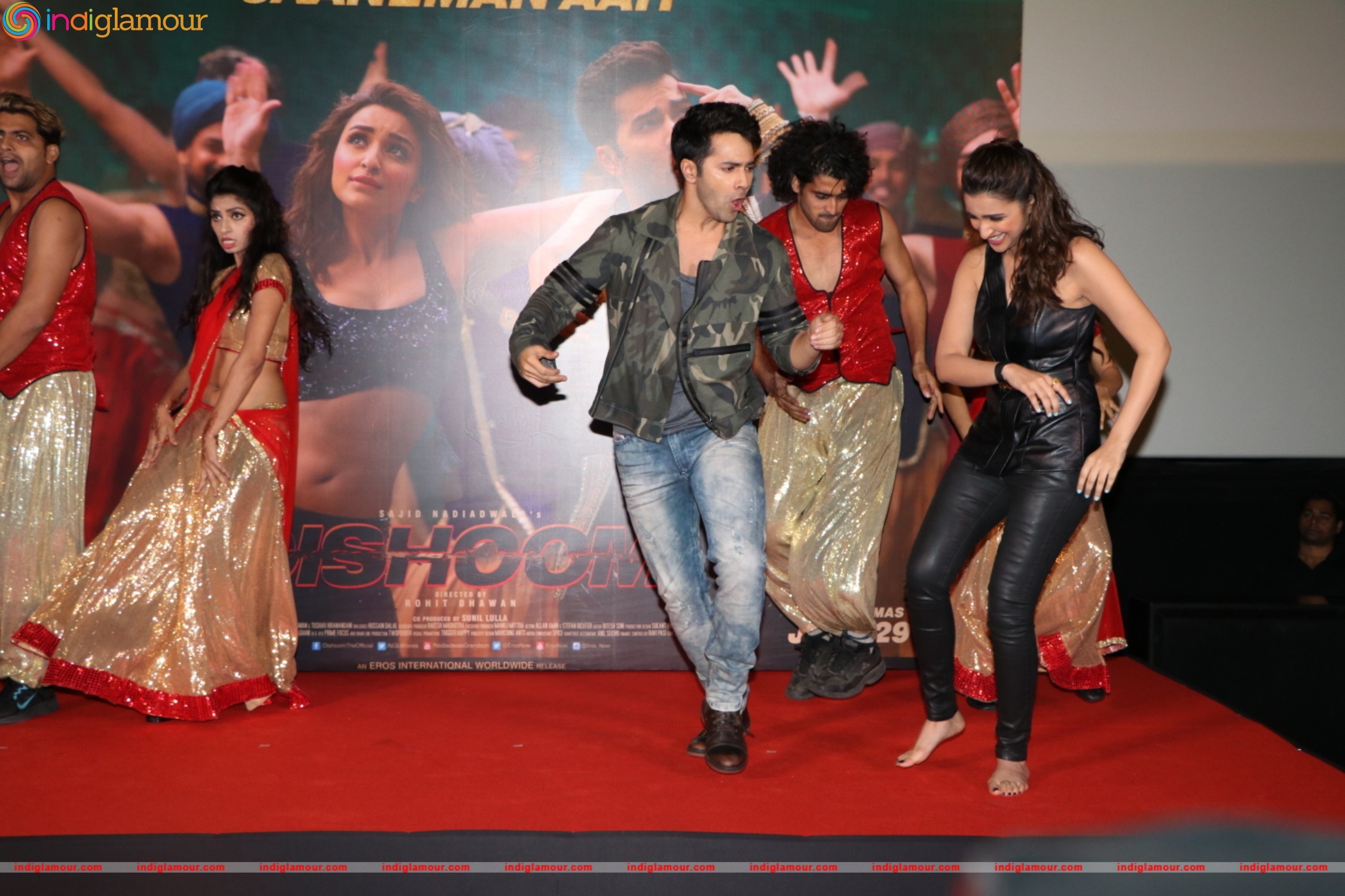 Launch of Song Jaaneman Aah from Film Dishoom Event hd photo