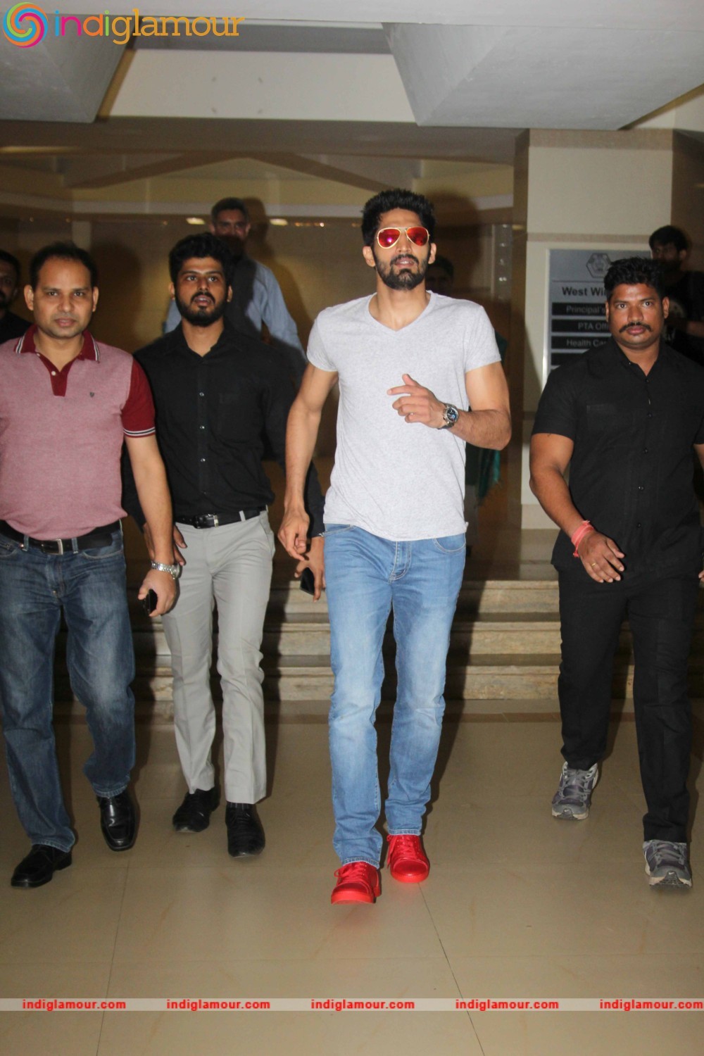 John Abraham Support Vijender Singh Fight Against Kerry Hope Event hd photo