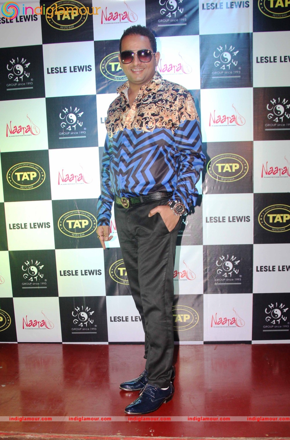 Lesle Lewis Announces his Bollywood Badshah Concert at TAP Resto Bar Event hd photo