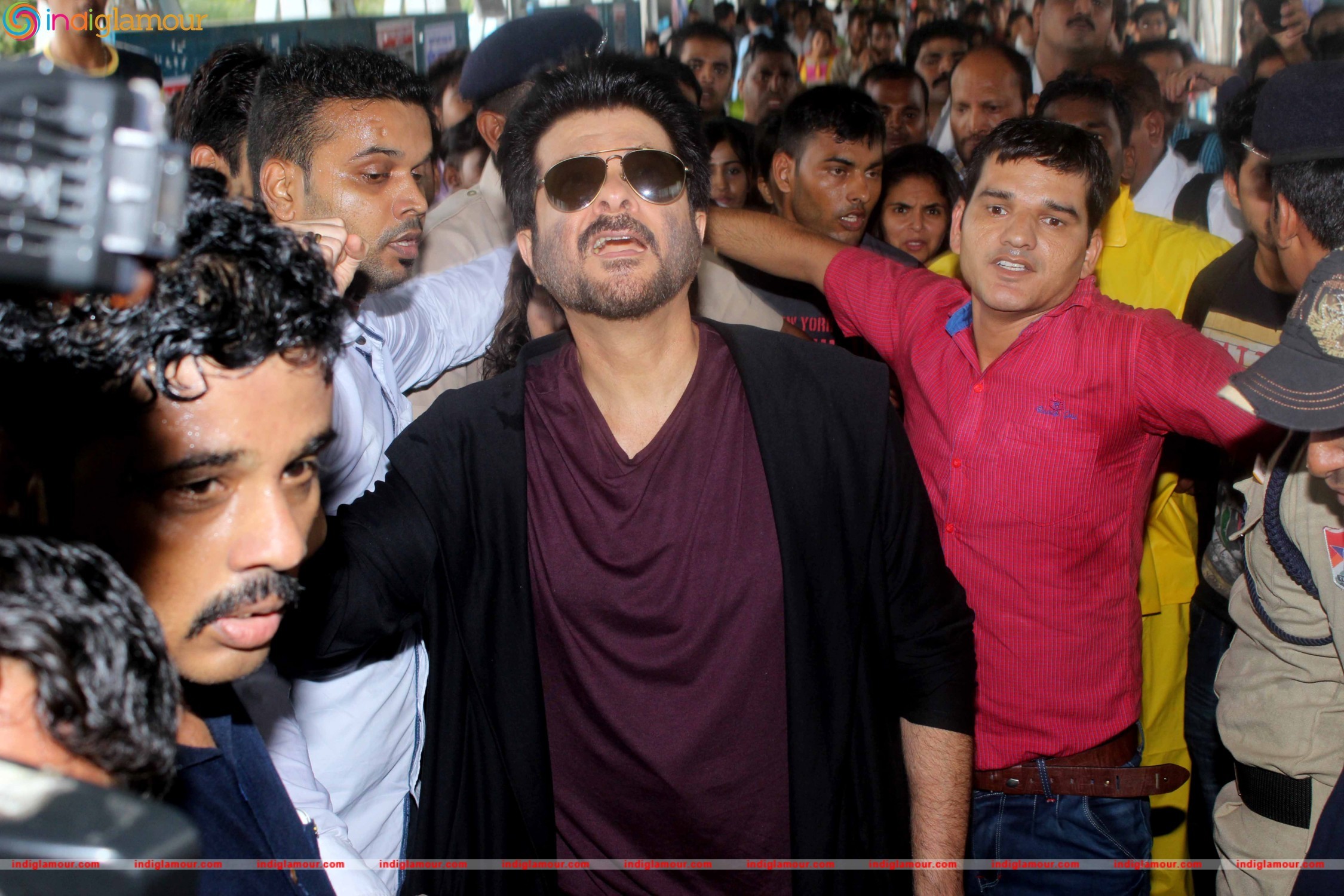 Anil Kapoor Promotes his TV Show 24 Season 2 at Mumbai Central Station Event hd photo