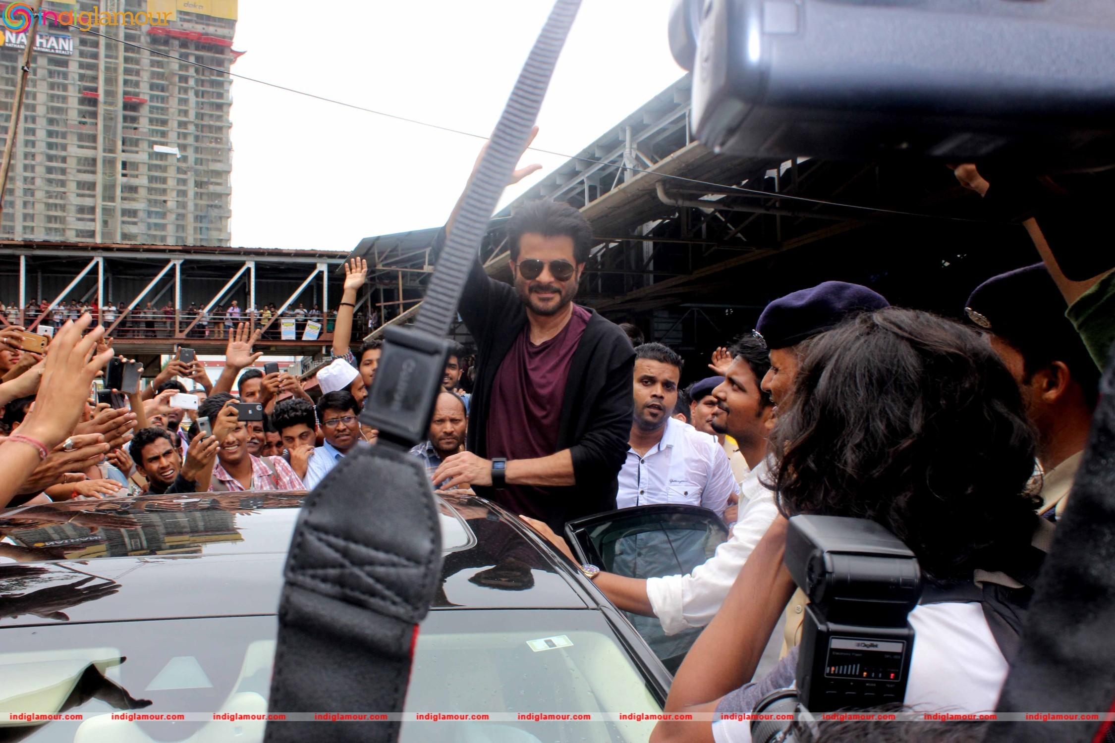 Anil Kapoor Promotes his TV Show 24 Season 2 at Mumbai Central Station Event hd photo