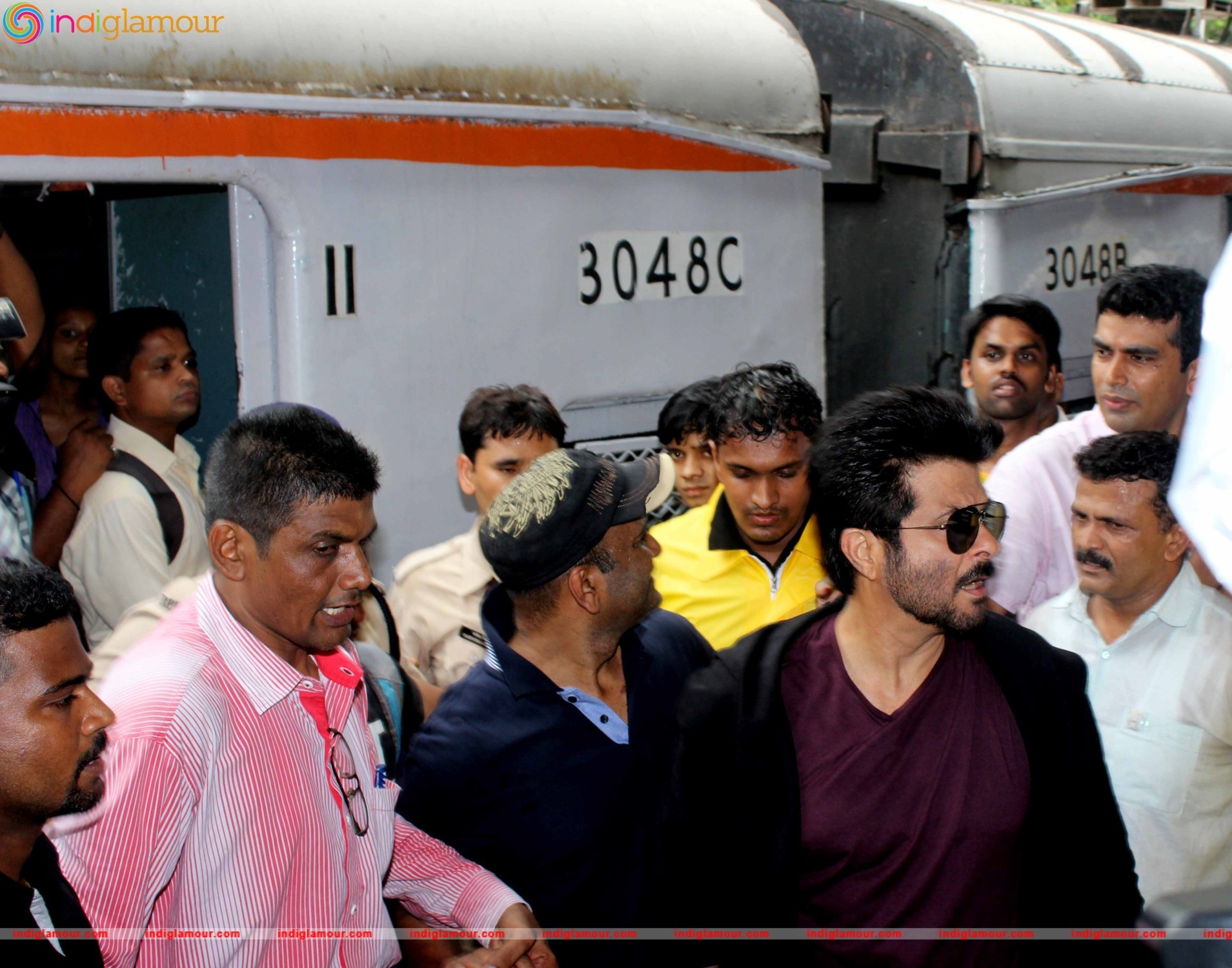 Anil Kapoor Promotes his TV Show 24 Season 2 at Mumbai Central Station Event hd photo