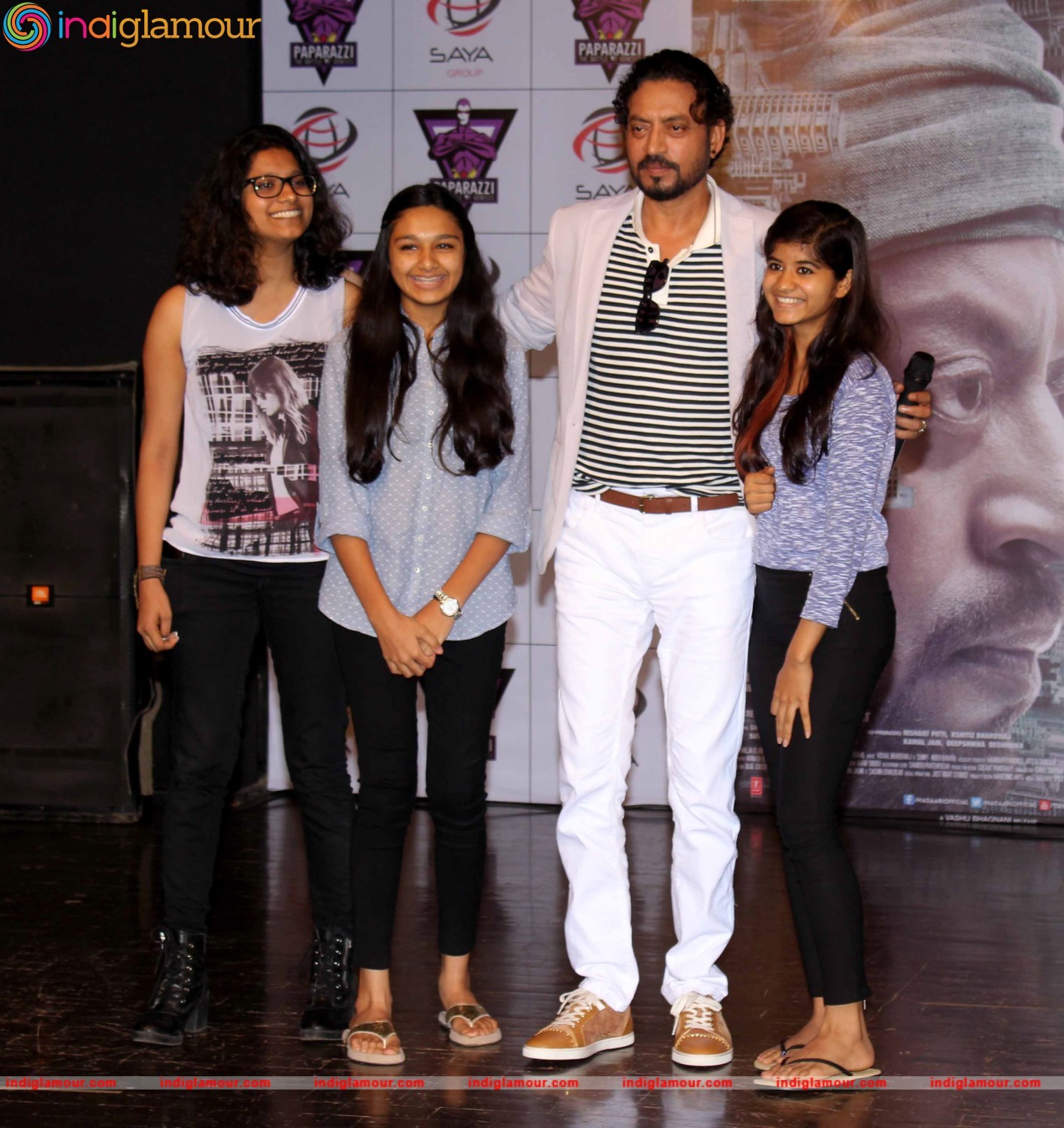 Promotion of Film Madaari at Mithibai College Event hd photo