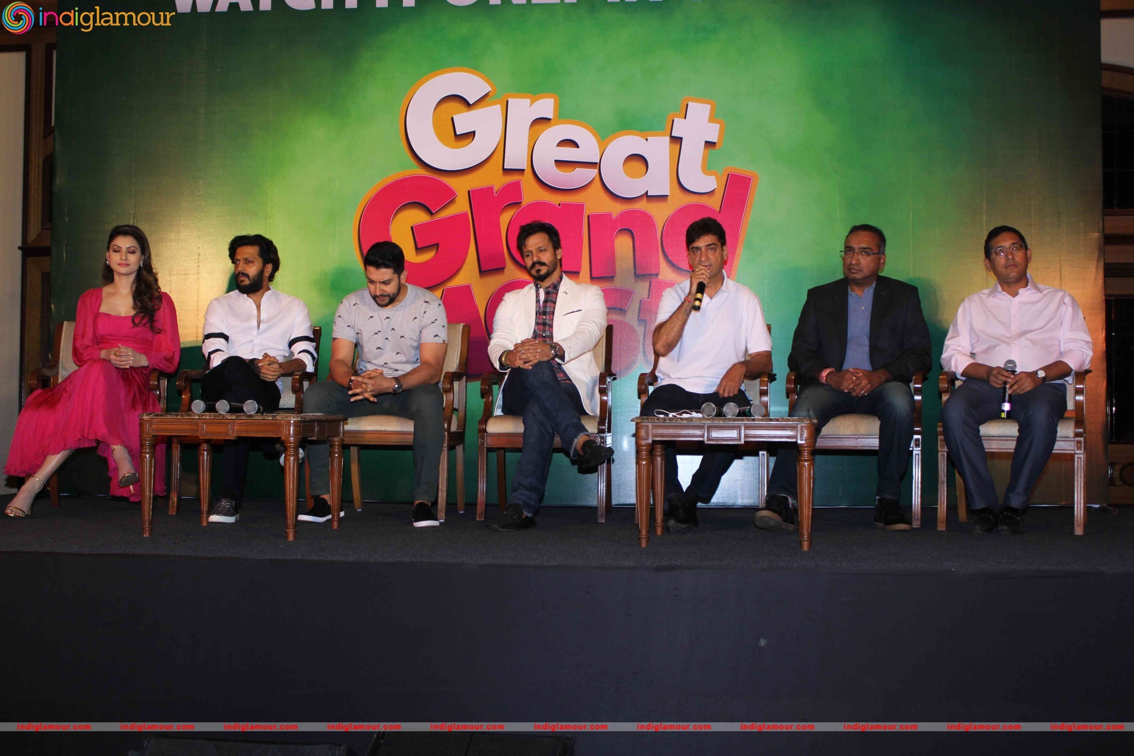 Great Grand Masti Cast Address the Media on the Issue of Piracy Event hd photo