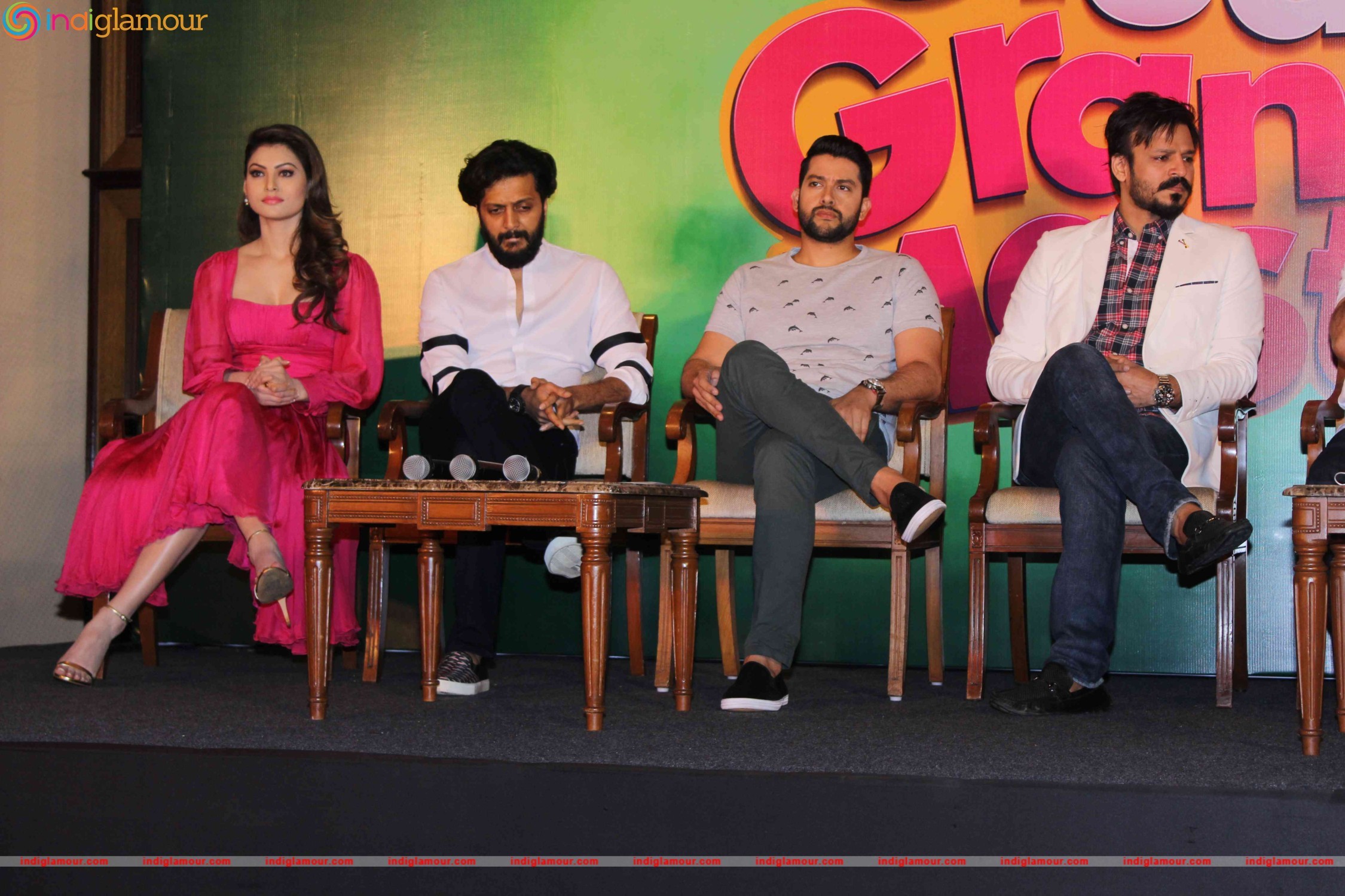 Great Grand Masti Cast Address the Media on the Issue of Piracy Event hd photo